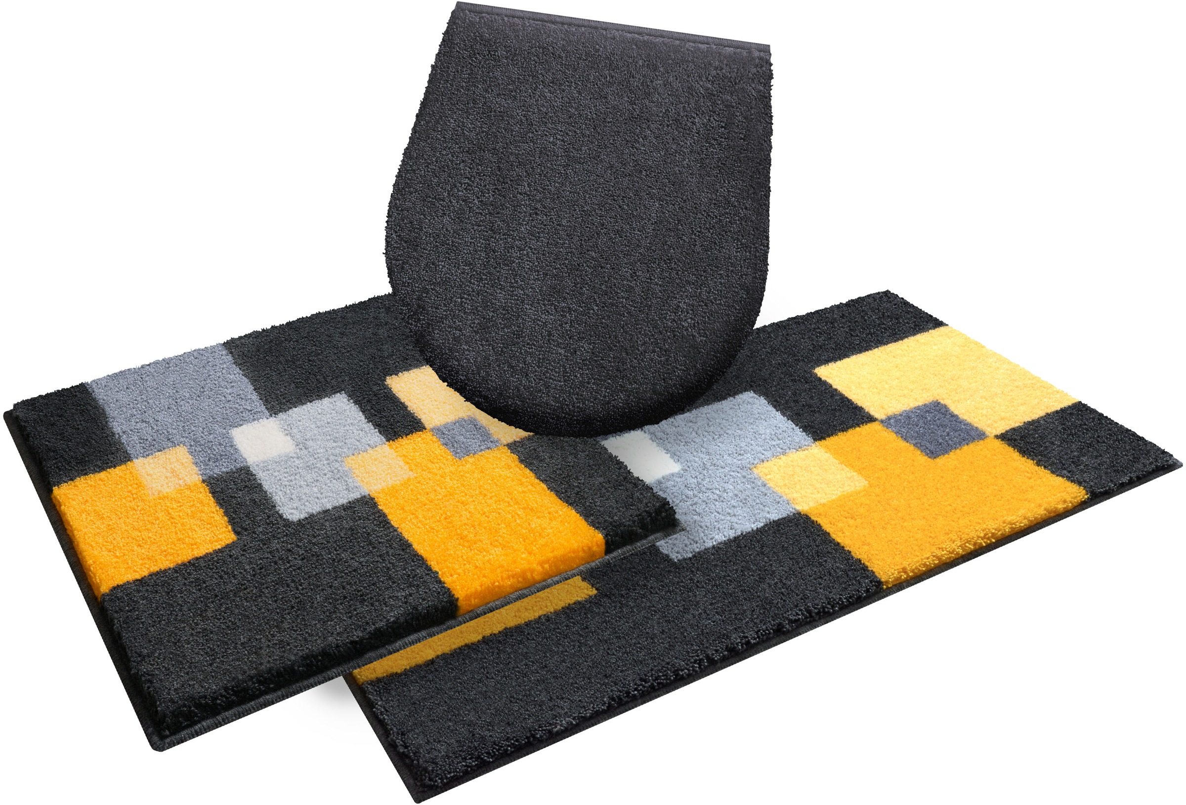 Grund Badematte "Paxos" Höhe 20 mm rutschhemmend beschichtet fußbodenheizun günstig online kaufen