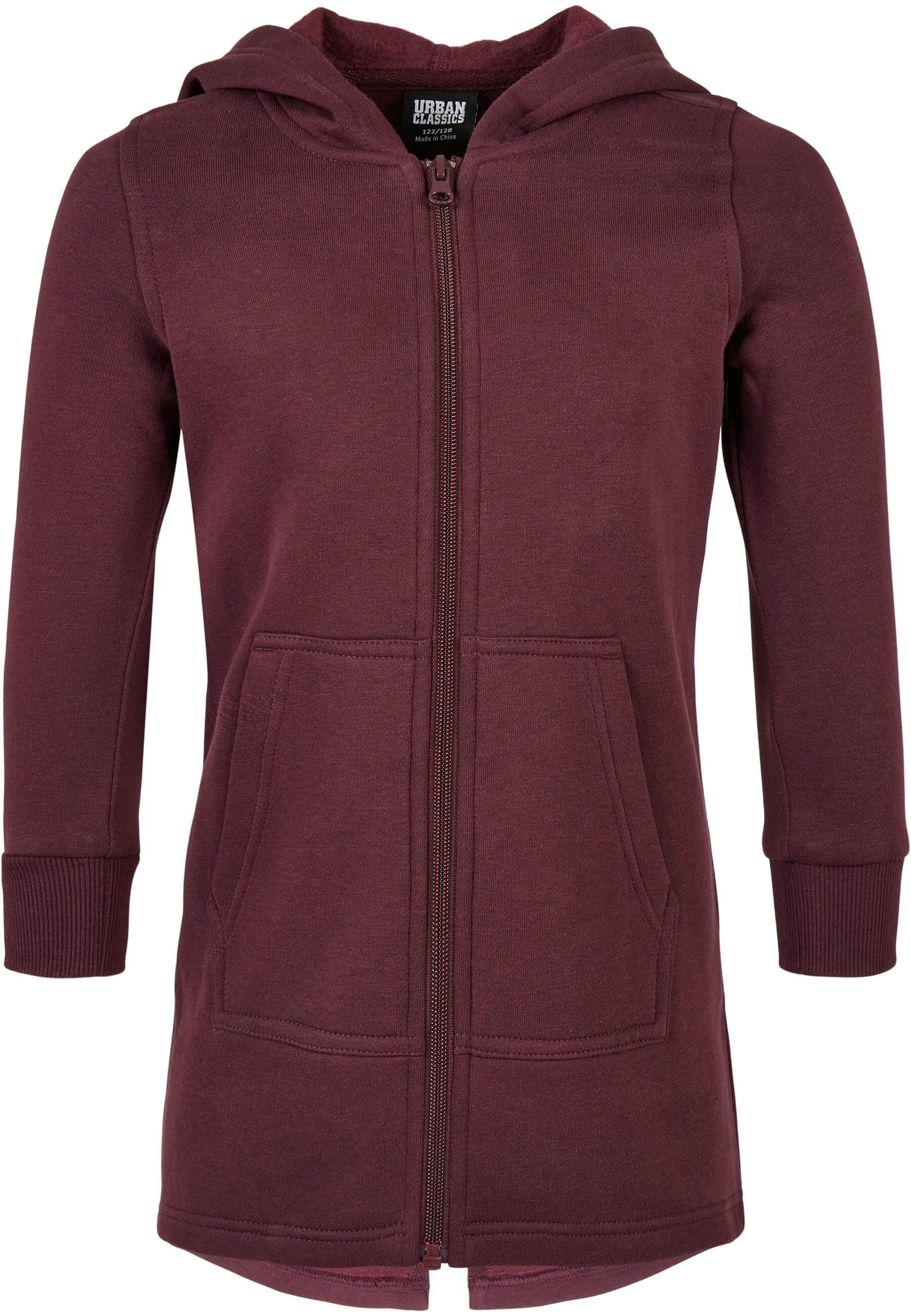 URBAN CLASSICS Parka »Urban Classics Damen Girls Sweat Parka«, (1 St.), mit Kapuze