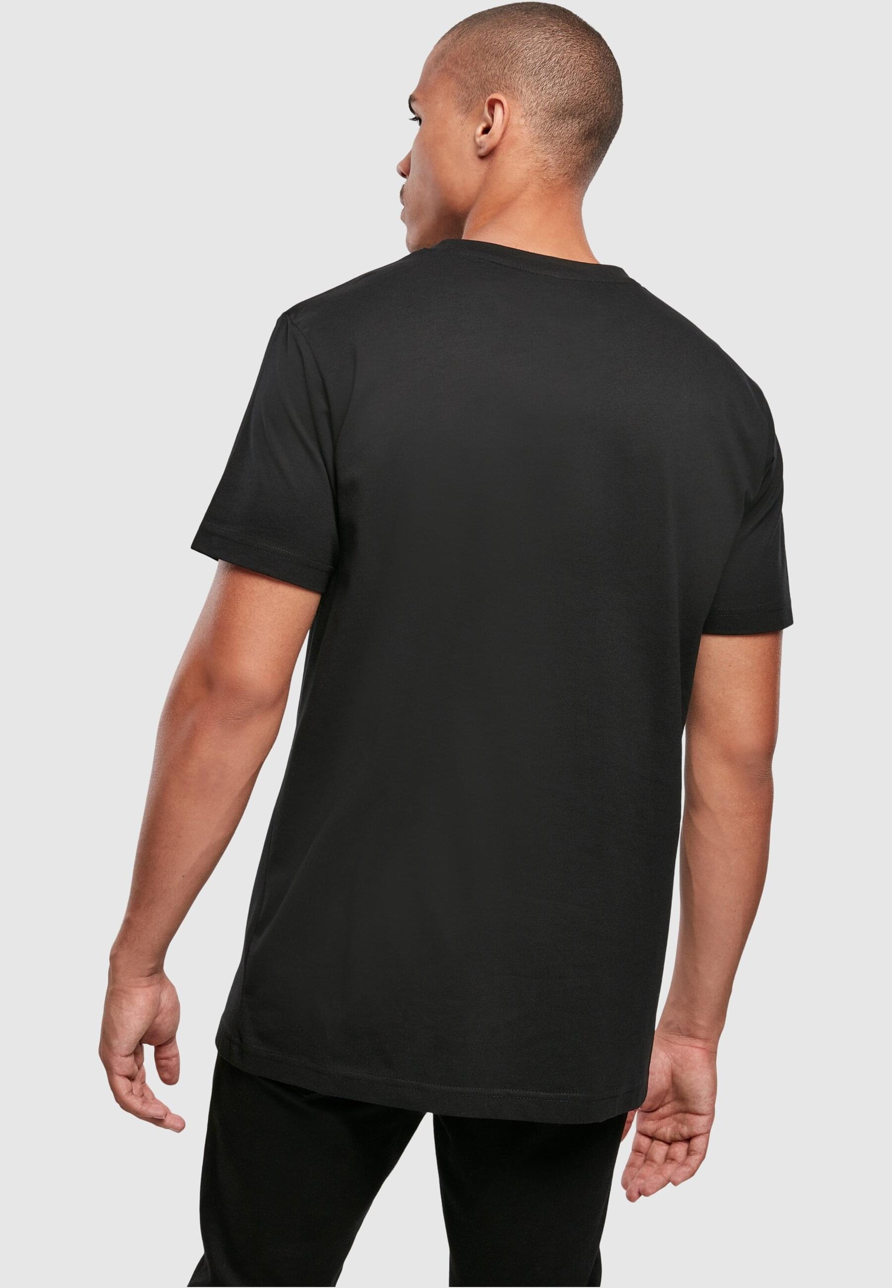 MisterTee T-Shirt »MisterTee Herren Pray Glow Tee«, (1 tlg.)
