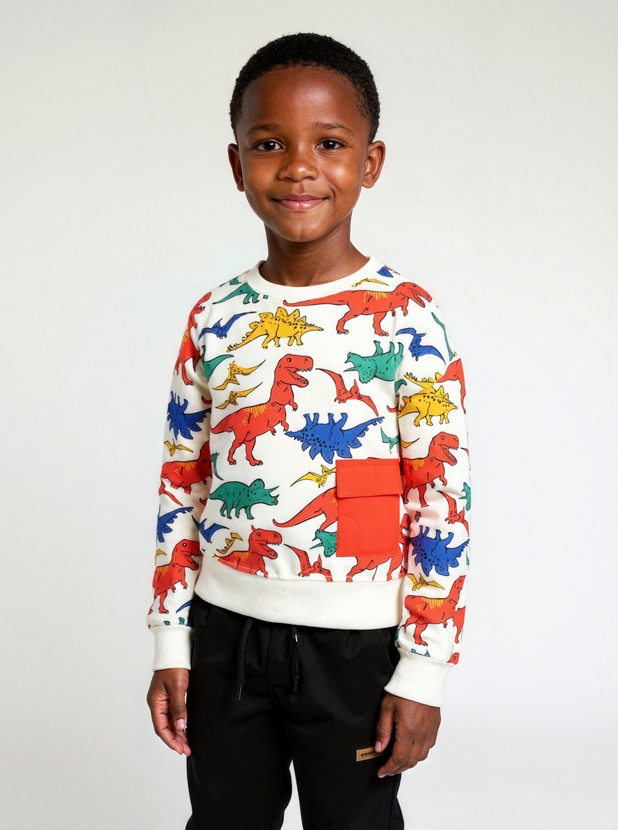 Blue Seven Sweatshirt, Mit Tollen Dino-Motiven