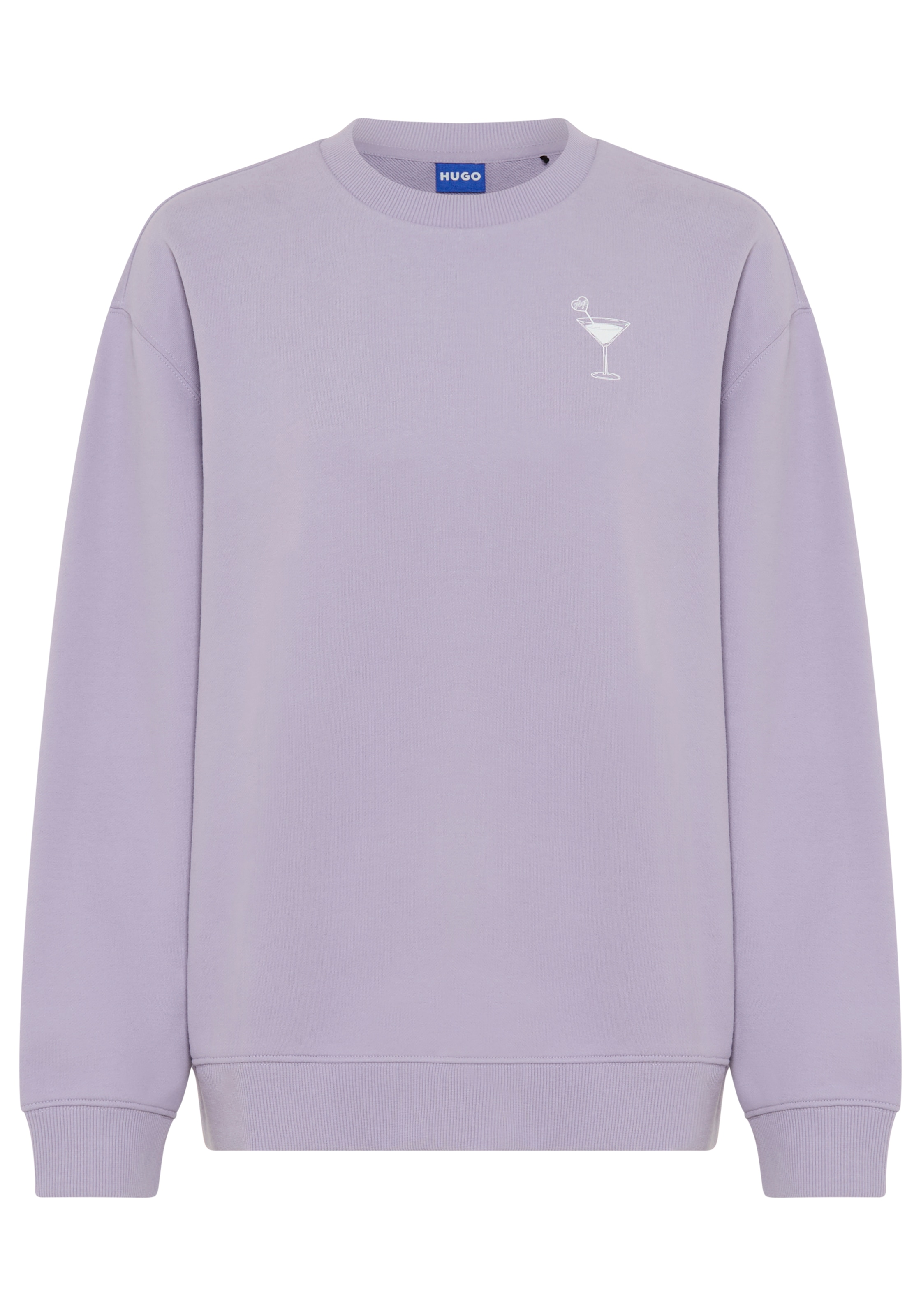 HUGO Blue Sweatshirt "Classic Crew", mit großem Rückenprint günstig online kaufen