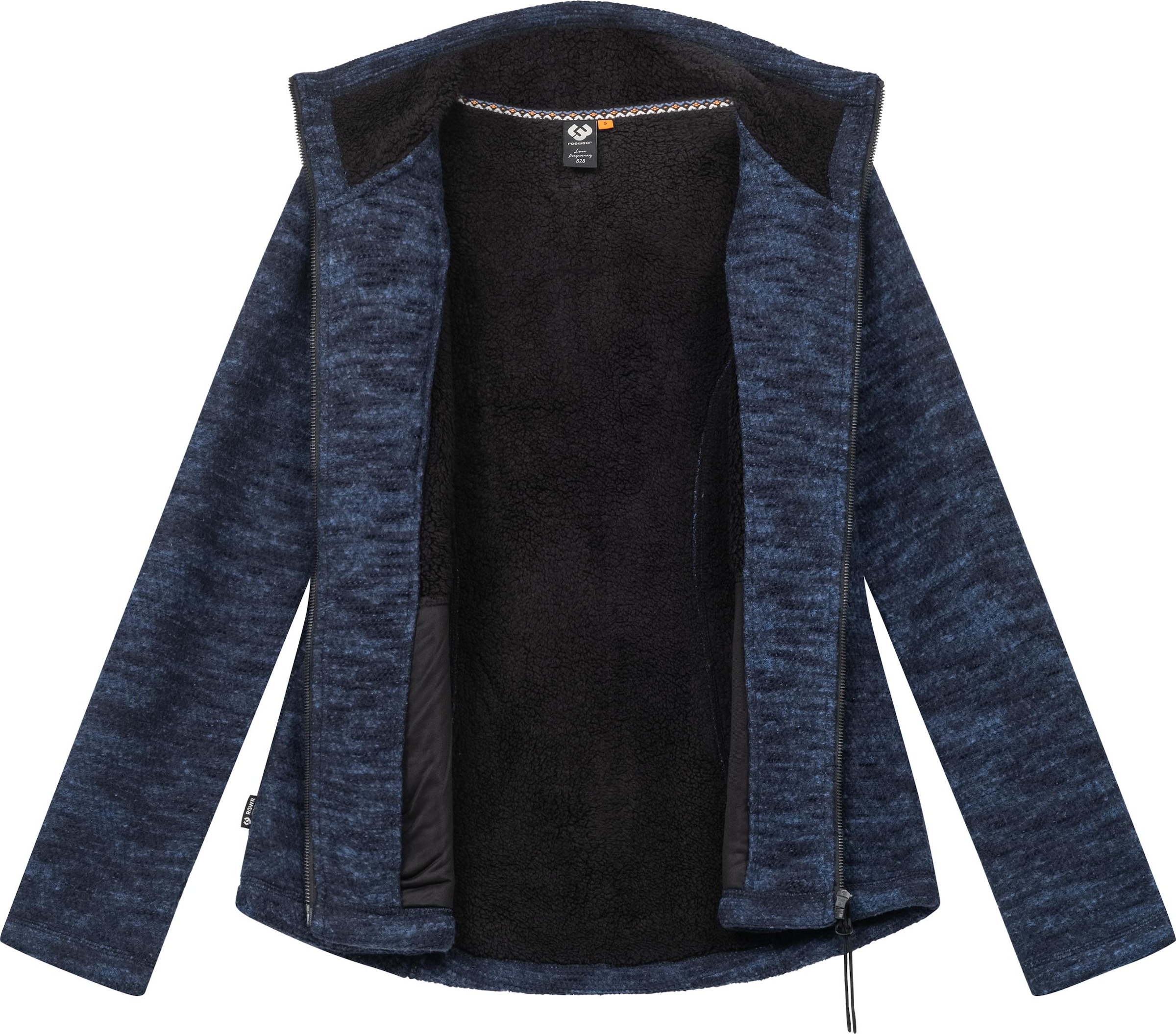 Ragwear Strickjacke »Liram Melange«, Kuschelige Übergangsjacke in Strick-Optik