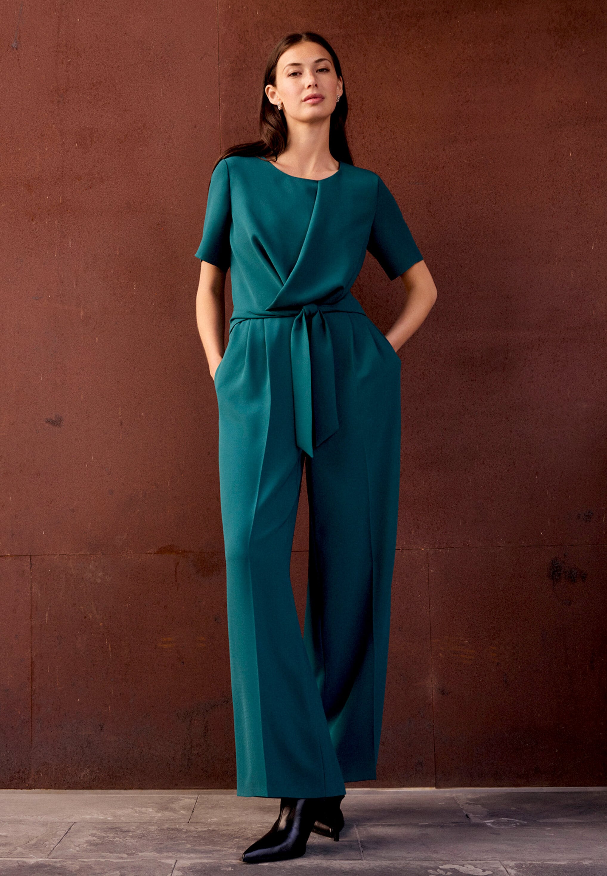 Betty&Co Overall »Damen mit Bindegürtel« 1