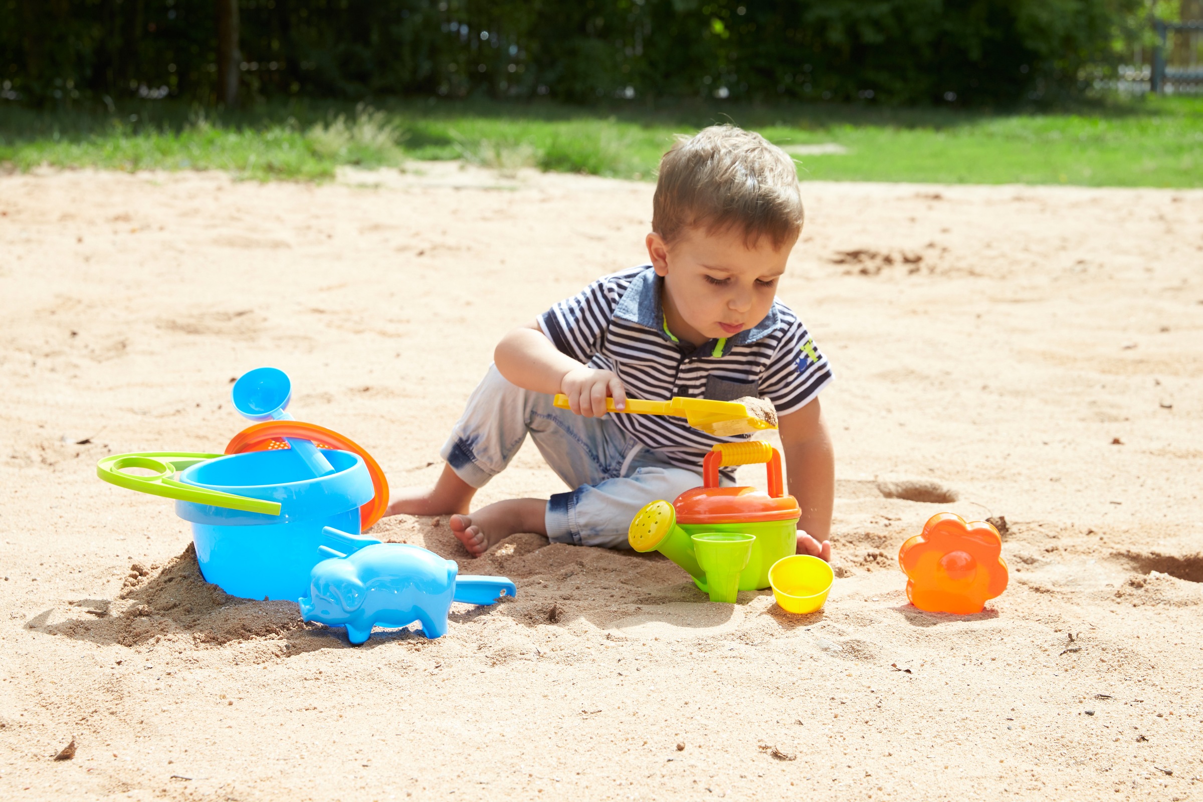 Lena® Sandform-Set »Sandset bunt, 10-tlg., Beutel°« Made in Europe