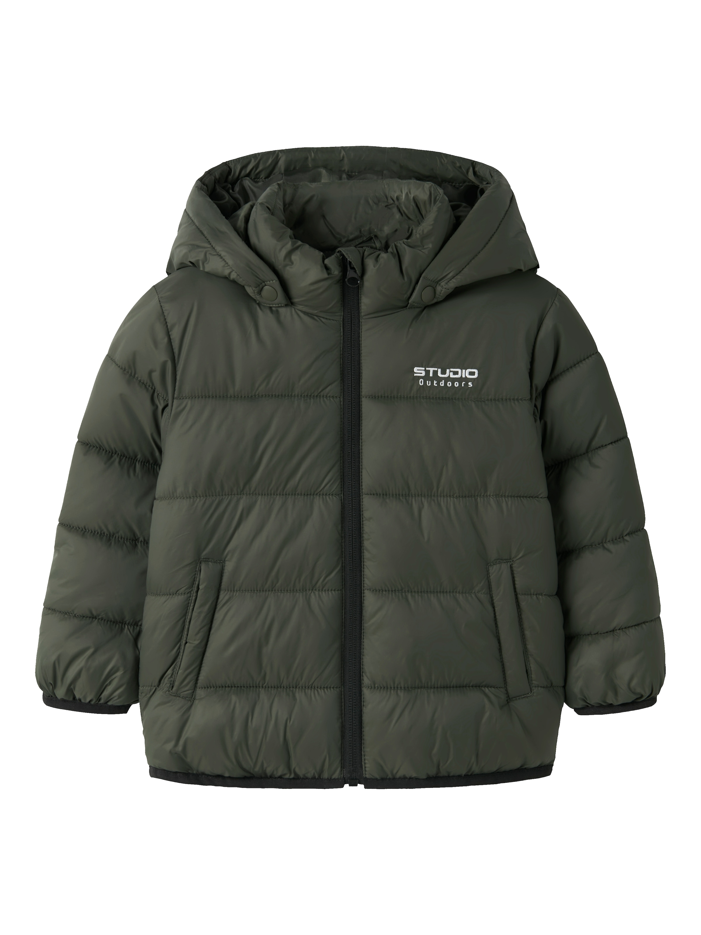 Name It Steppjacke "Nmmmarble Jacket PB1" Mit Kapuze Kunstfaser