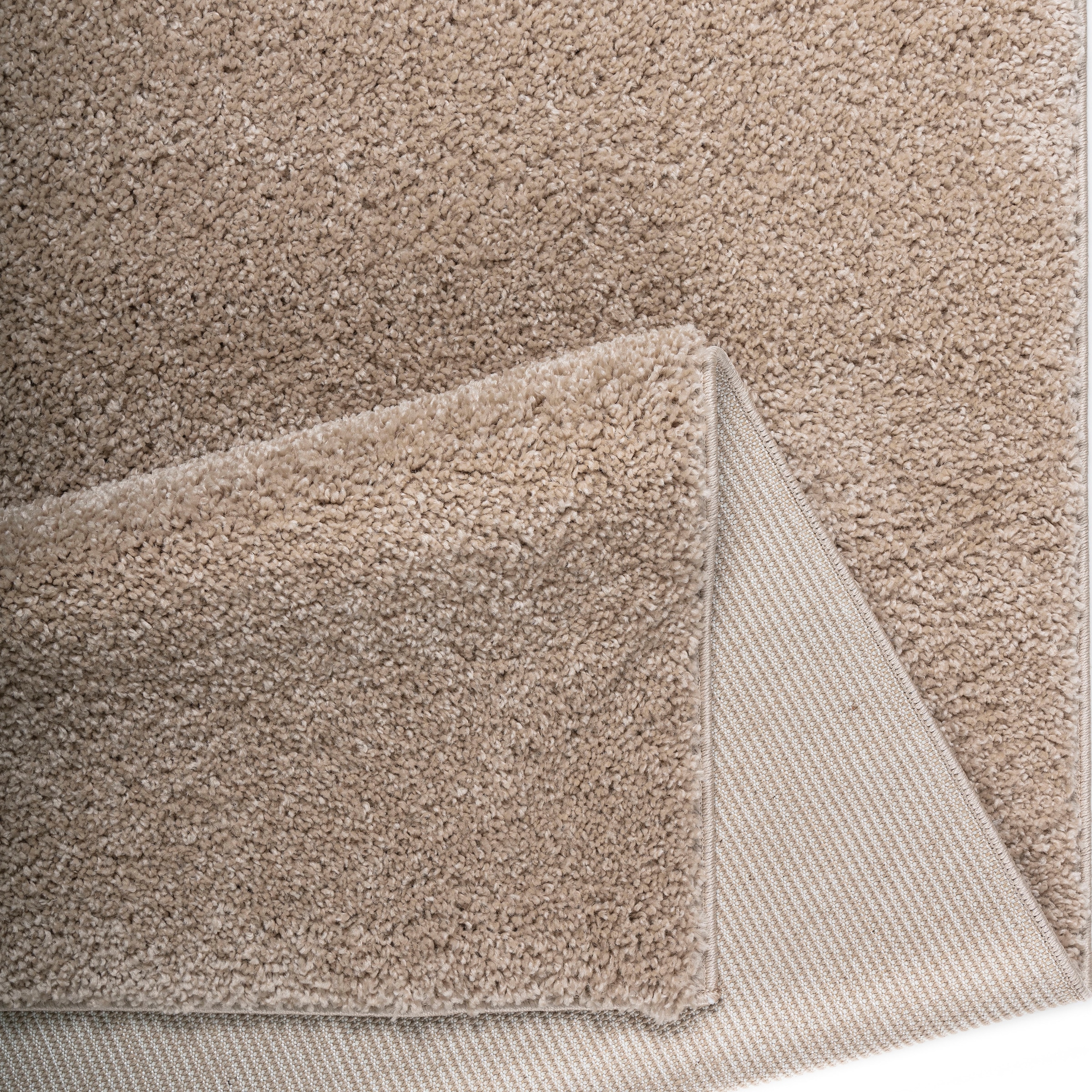 Bruno Banani Hochflor-Teppich »Shaggy Soft«, rechteckig, 30 mm Höhe, gewebt, Uni Farben, besonders weich und kuschelig