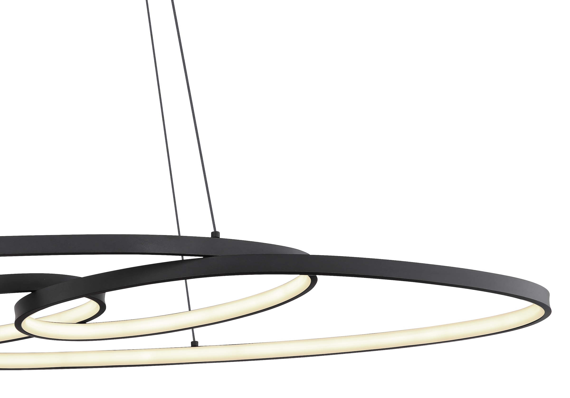 GLOBO LIGHTING LED Pendelleuchte »SPIRA«, Leuchtmittel LED-Modul | LED fest integriert, Hängelampe/Hängeleuchte/Wohnzimmer/Esstisch/elegant