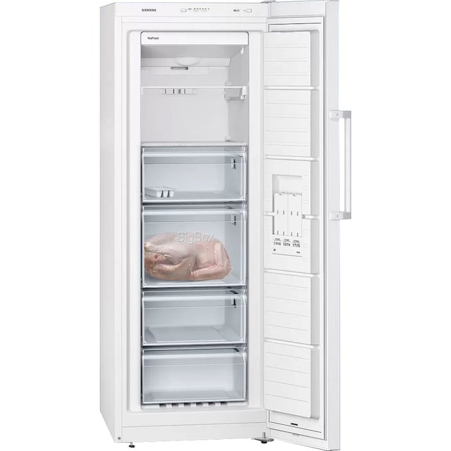 SIEMENS Gefrierschrank »GS29NVWEP«, iQ300, 161 cm hoch, 60 cm breit auf  Rechnung | BAUR