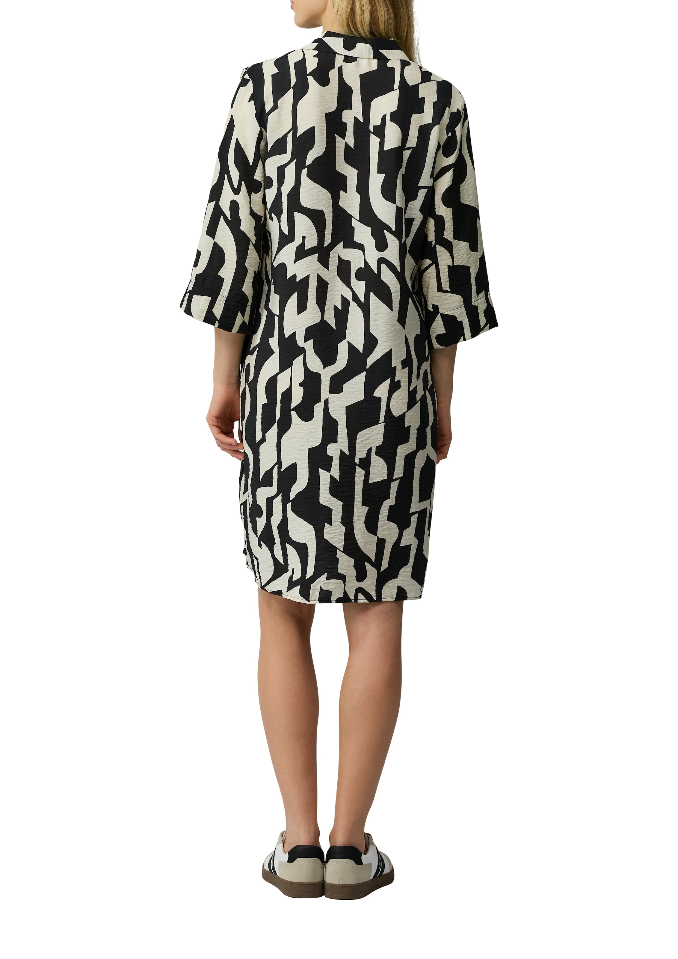 s.Oliver Blusenkleid, mit All-Over Print
