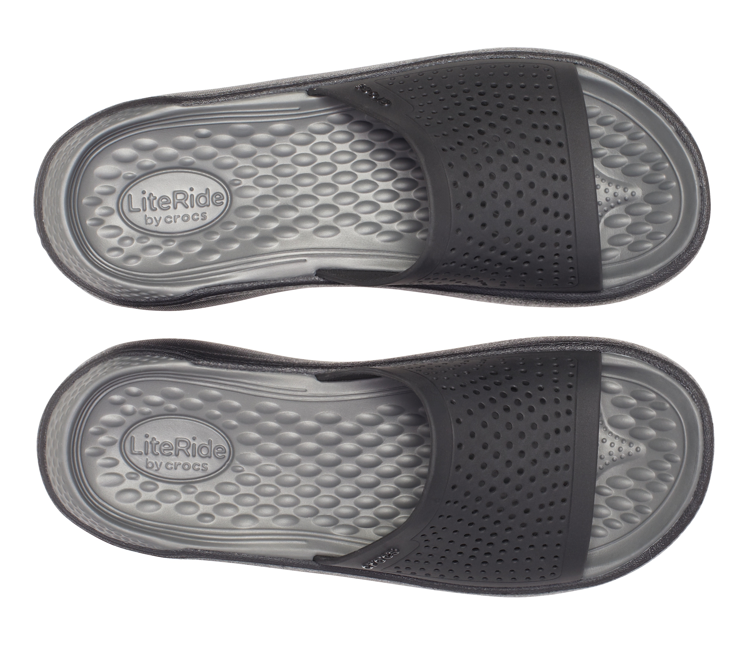 Crocs Badepantolette »Lite Ride Slide«, Sommerschuh, Poolslides, Schlappen, mit bequemer Innensohle