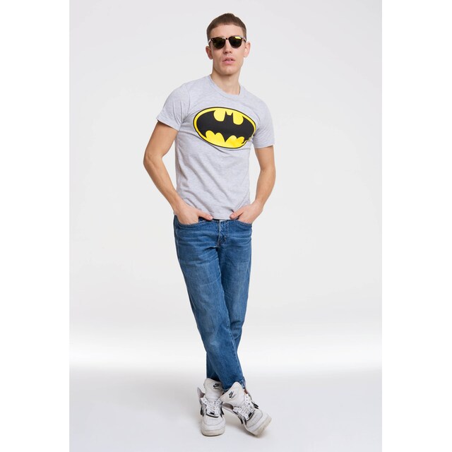 bestellen coolem mit LOGO«, | BAUR »BATMAN ▷ Superhelden-Logo LOGOSHIRT T-Shirt -