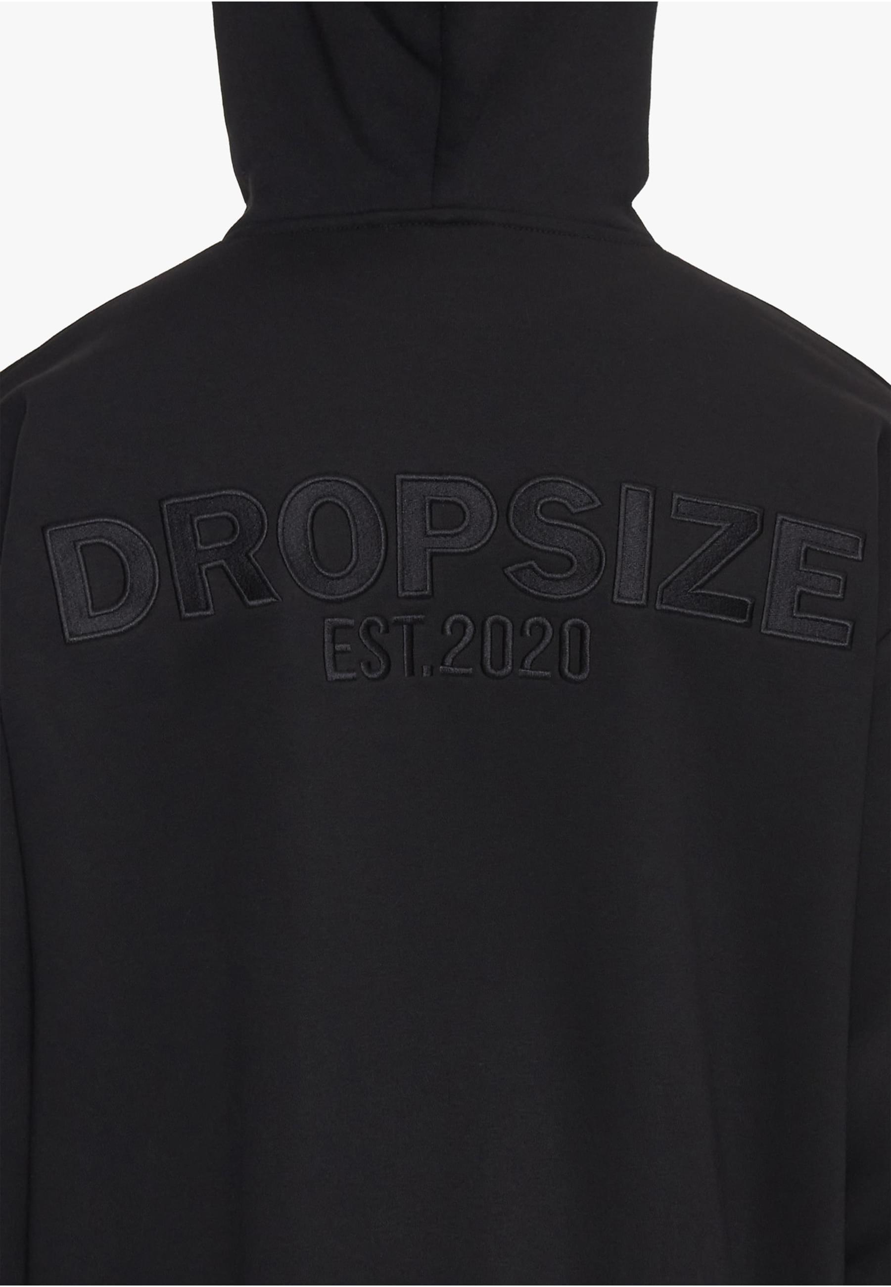 Dropsize Kapuzensweatshirt »Dropsize HEAVY OVERSIZE HD PRINT x RUBBER PATCH HOODIE«, (1 tlg.)