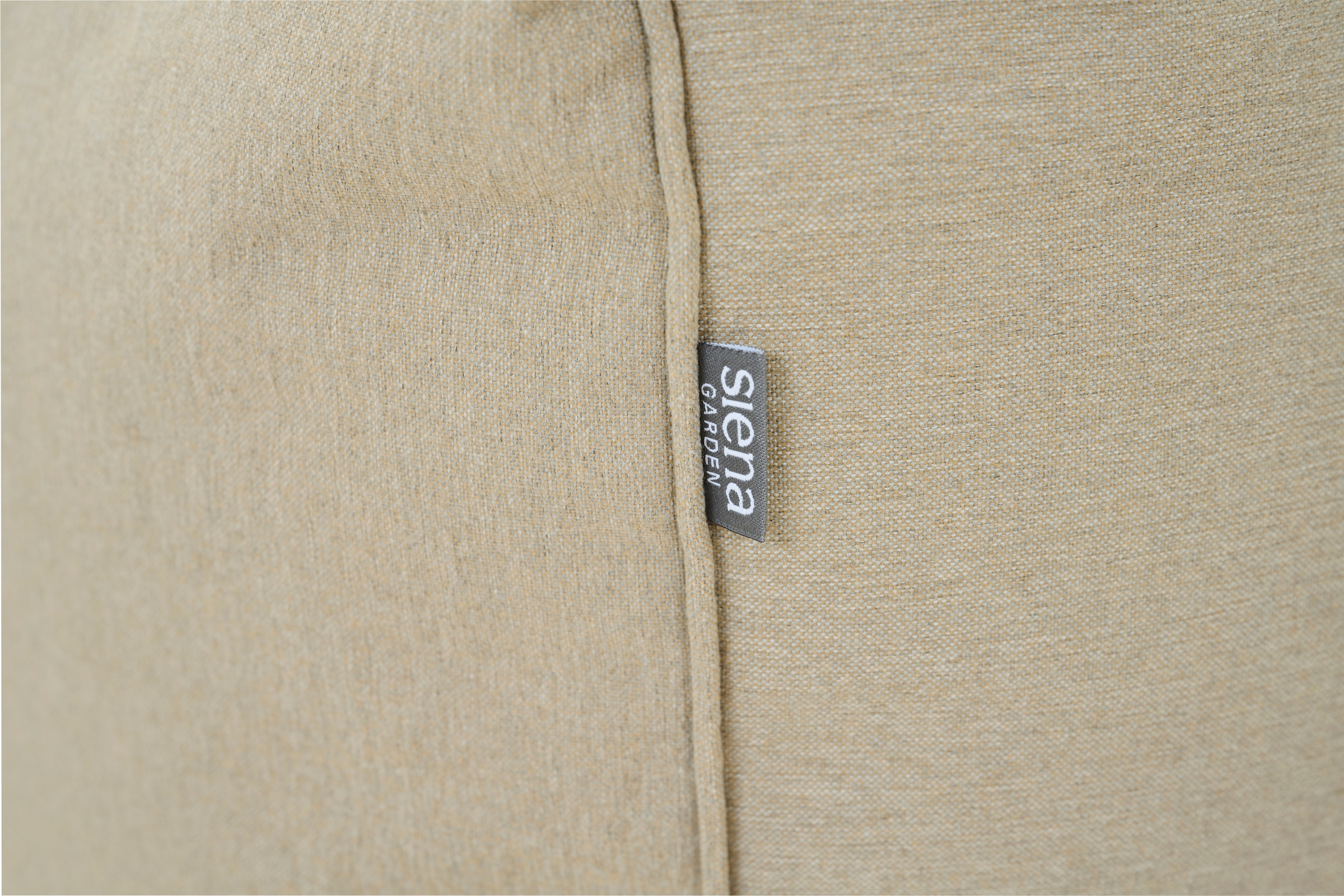 Siena Garden Sitzhocker »Integral Hocker 46 x 48 x 46 cm, Farbe walnut« Meliert, Bezug aus 100% Polyester, PE-beschichtet