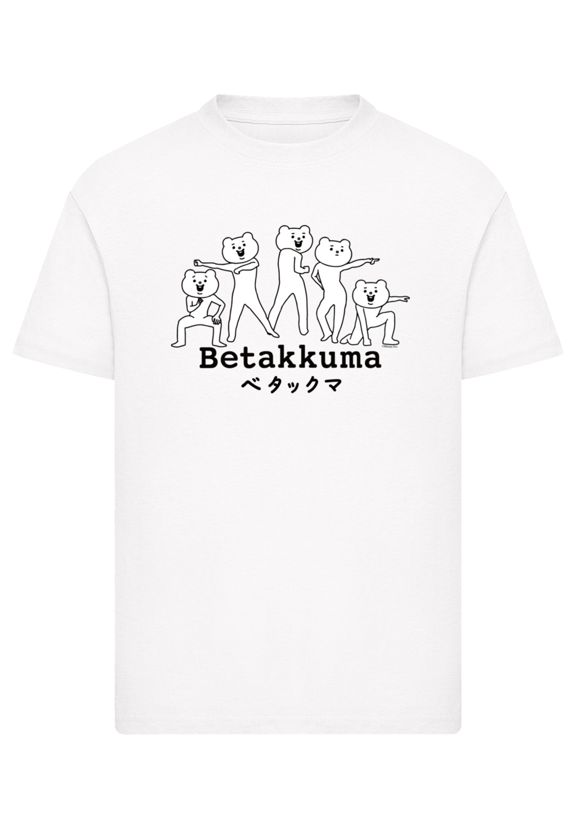 F4NT4STIC T-Shirt »Betakkuma Five Power Poses«, Premium Qualität