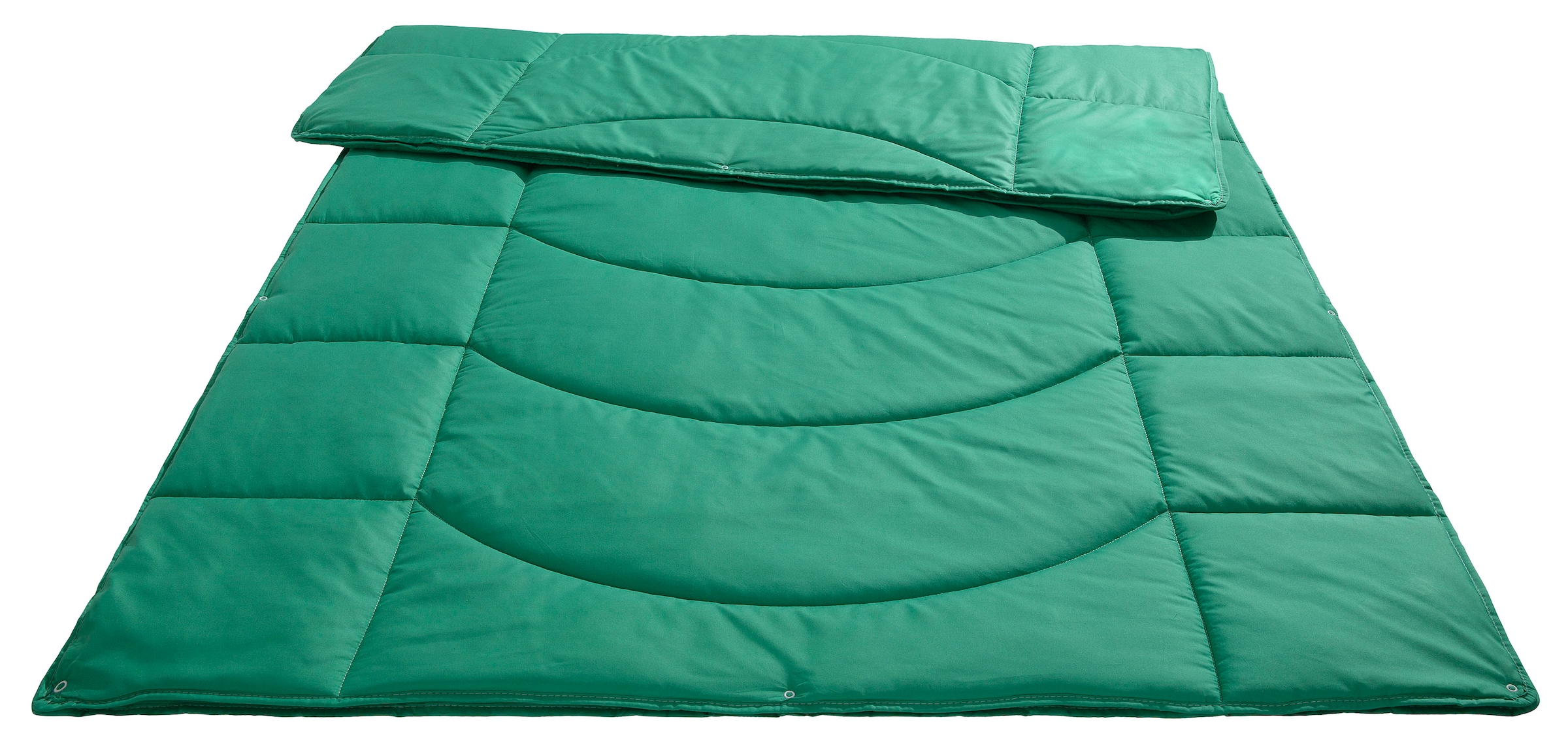 my home Steppbett + Kopfkissen »Microlux, Bettdecke 135x200 cm, 155x220 cm«, (Spar-Set, 1x Bettdecke und 1x Kopfkissen), Set mit Kissen 40x80 cm, 80x80 cm, Sommer, Herbst, Winter in 4 Farben