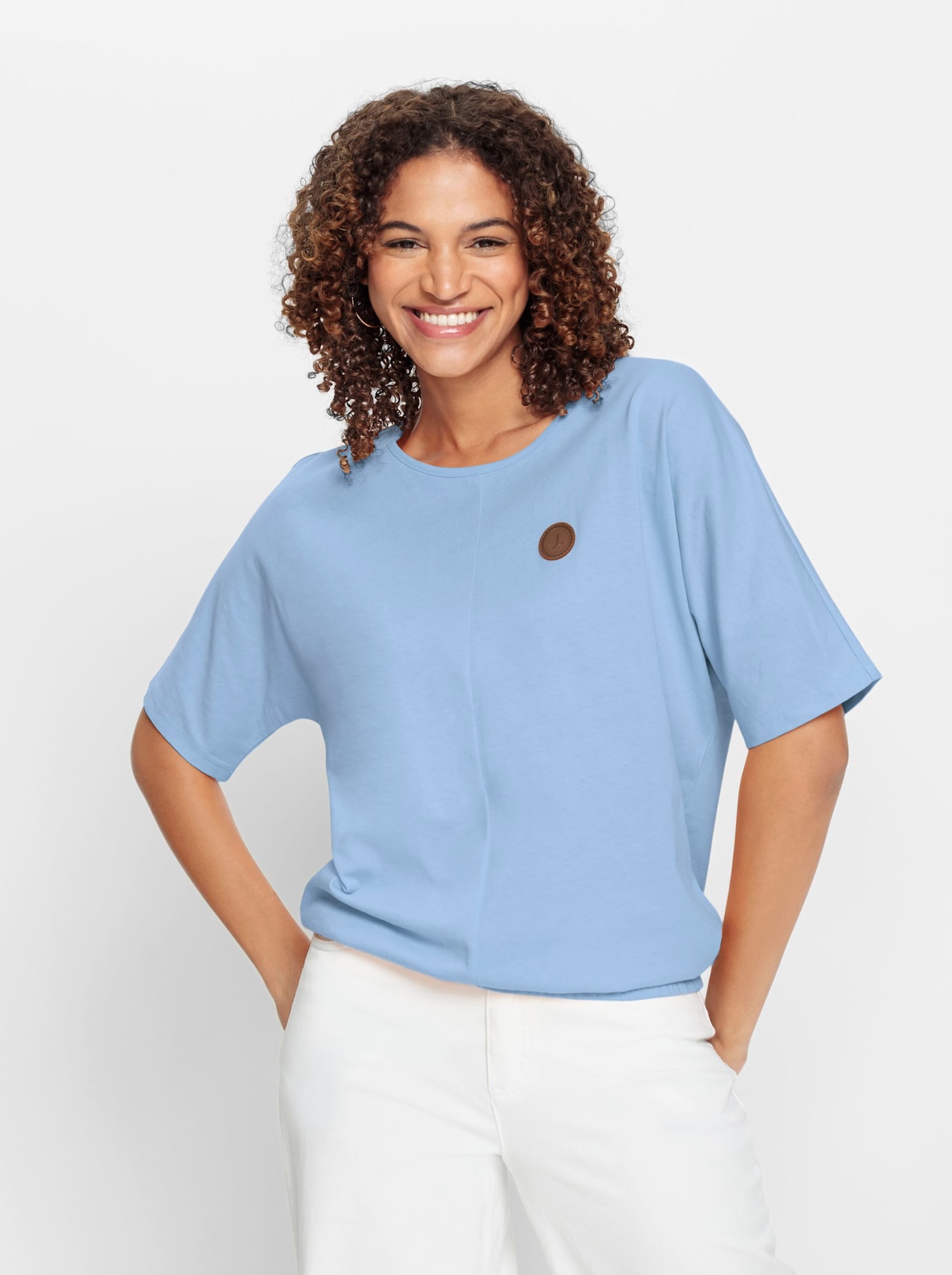 Casual Looks Kurzarmshirt »Kurzarm-Shirt«, (1 tlg.)