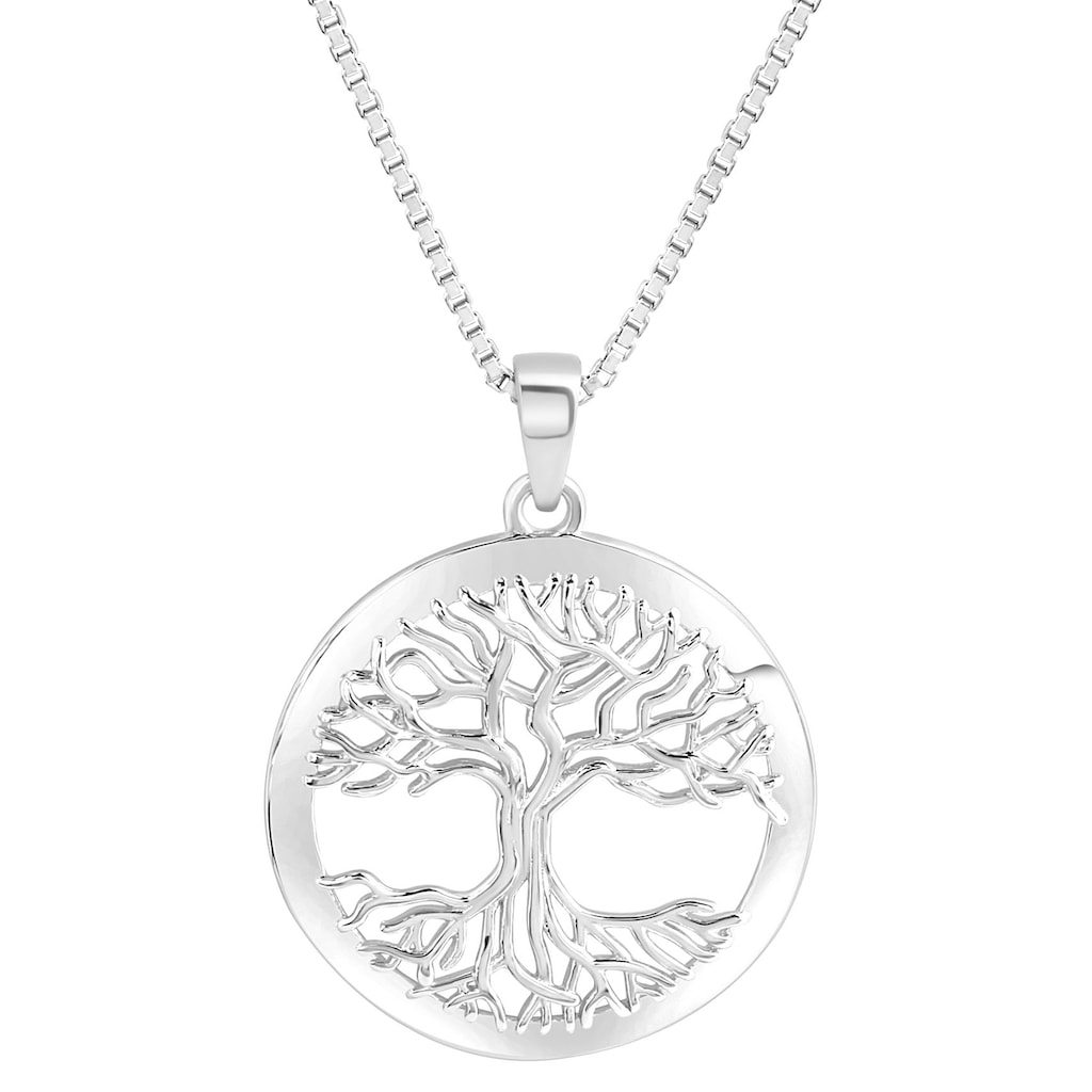 Firetti Kette mit Anhänger »Schmuck Geschenk Silber 925 Halsschmuck Halskette Venezianer Baum«