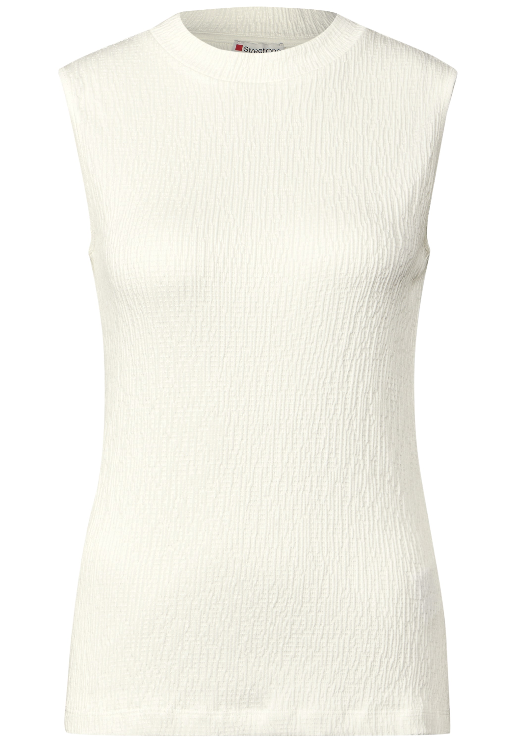 STREET ONE Stehkragenshirt, soft und weich