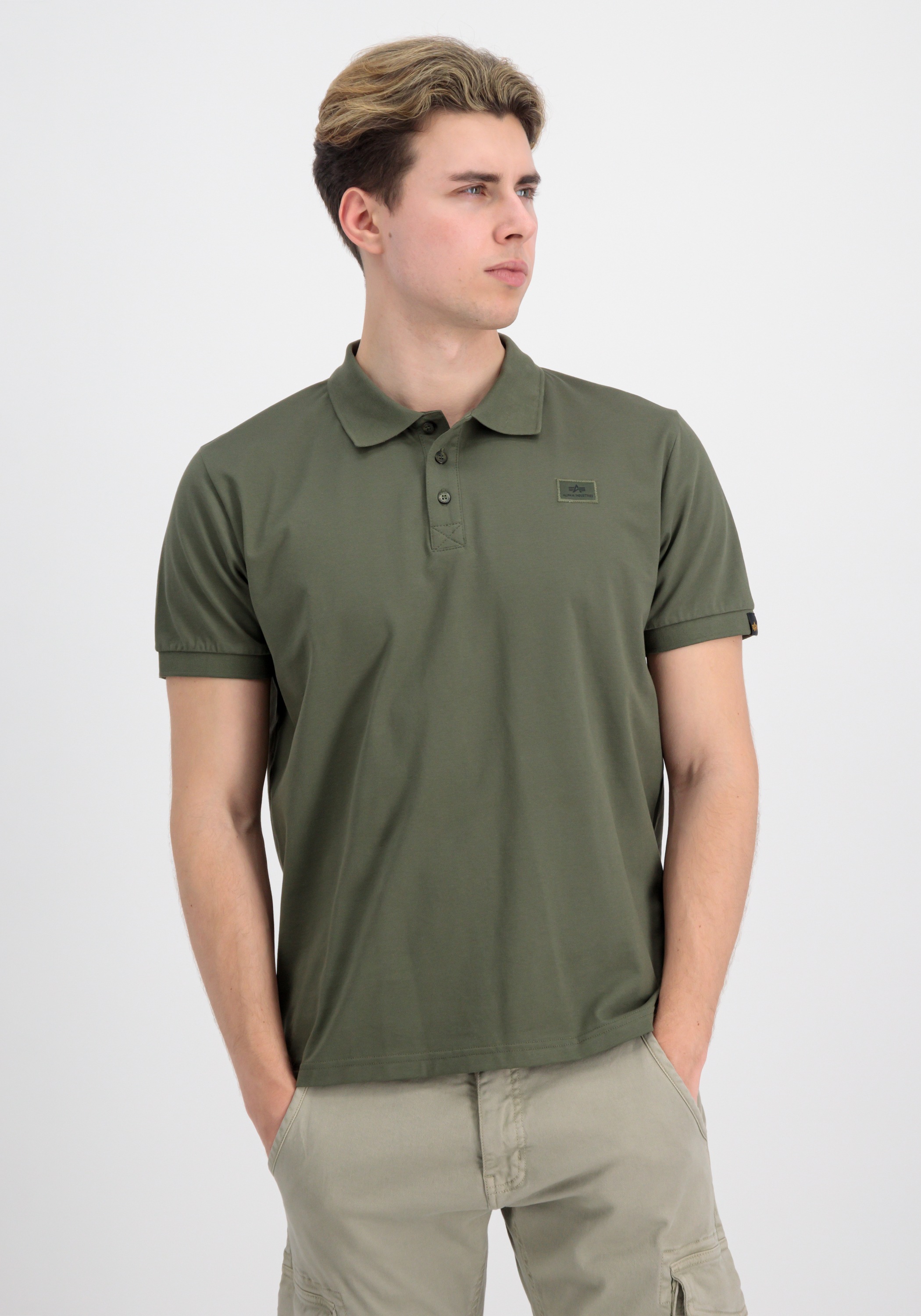 Alpha Industries X-Fit Polo Shirt Dark Green 3XL 3