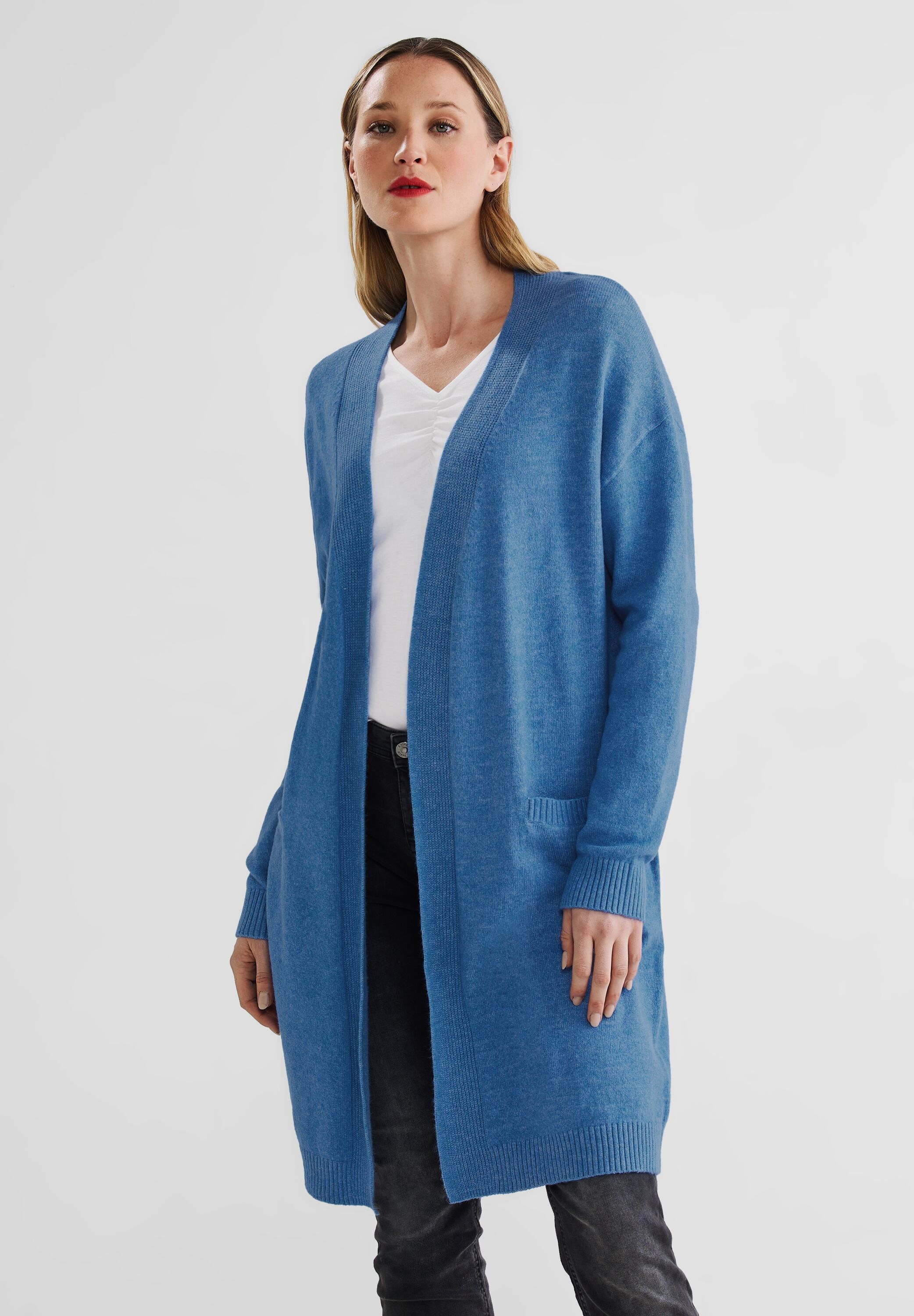 STREET ONE Strickjacke, in Melange Optik kaufen