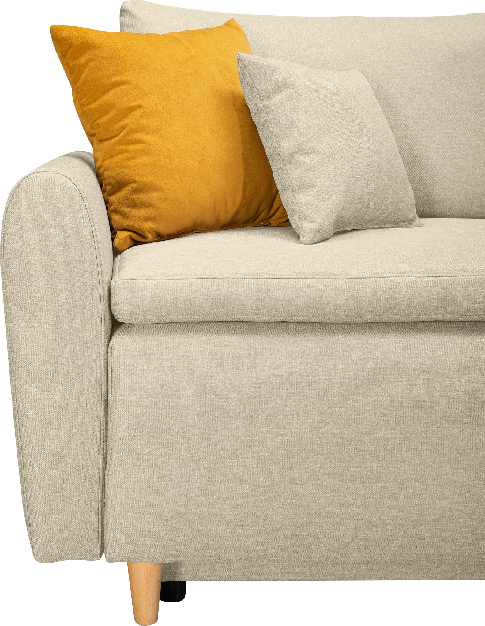 INOSIGN Schlafsofa »Anika«, mit Boxspringaufbau, Bettfunktion & Bettkasten, Dauerschlafsofa