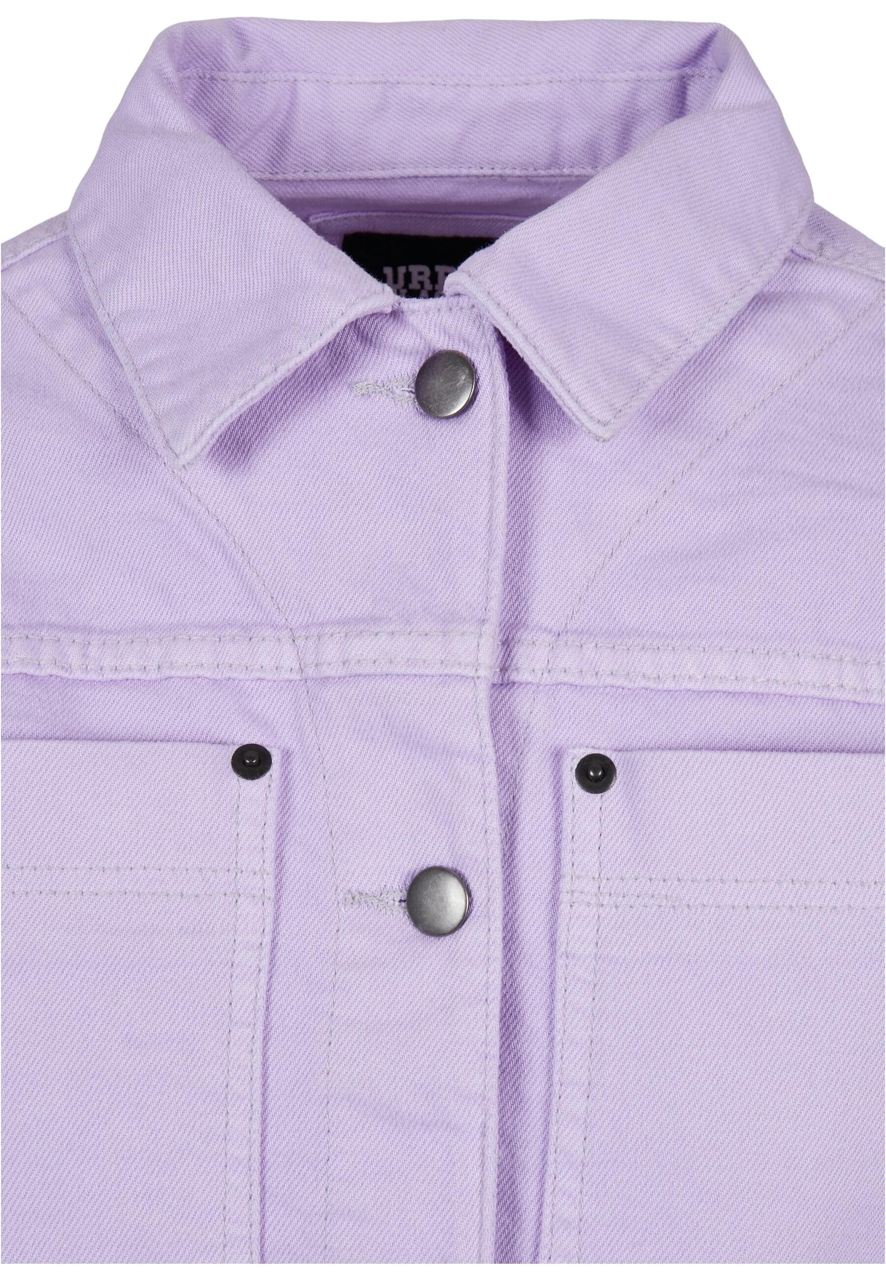 Thumbnail - URBAN CLASSICS Allwetterjacke "Urban Classics Damen Ladies Short Boxy Worker Jacket" 1 Stk. tlg. ohne Kapuze