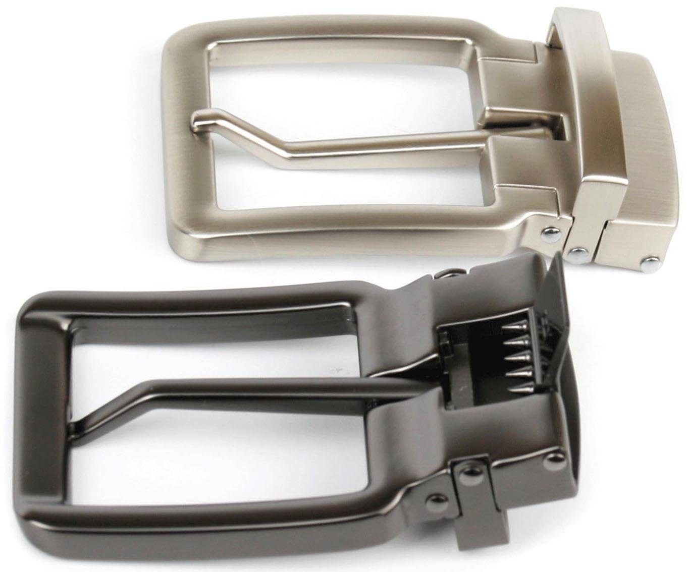 Anthoni Crown Ledergürtel, 3,5 cm breiter Casual-Vollledergürtel