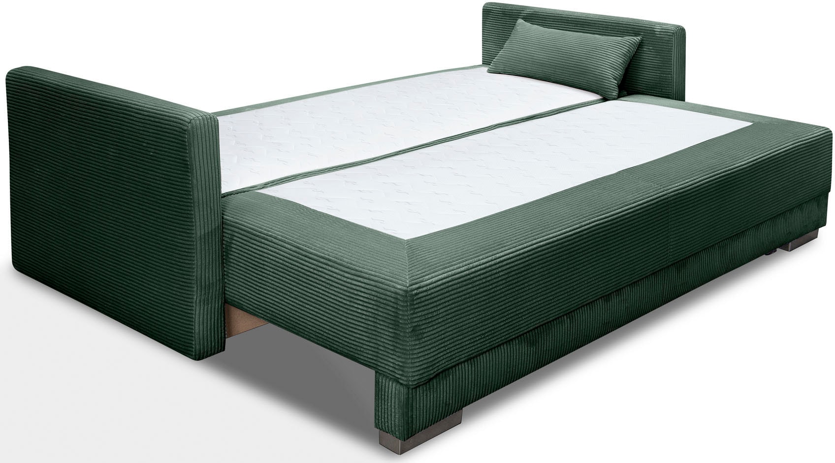 INOSIGN Schlafsofa »Andrea«, mit Boxspringaufbau, Bettfunktion & Bettkasten, Dauerschlafsofa