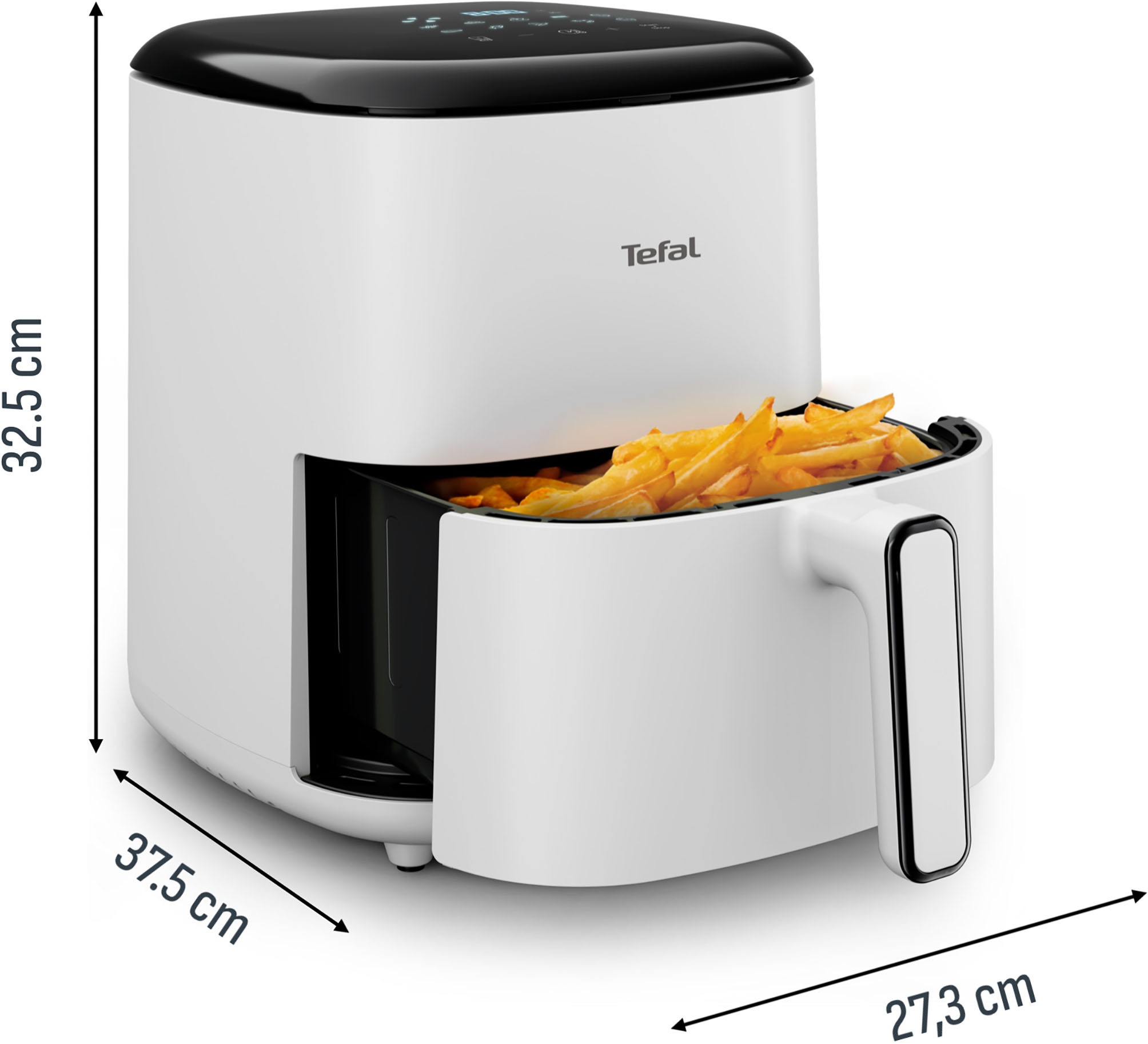 Tefal Heißluftfritteuse »Easy Fry Pop« 5 L, 1 kg, 10 automatische Programme, inkl. 35 Backpapierblätter