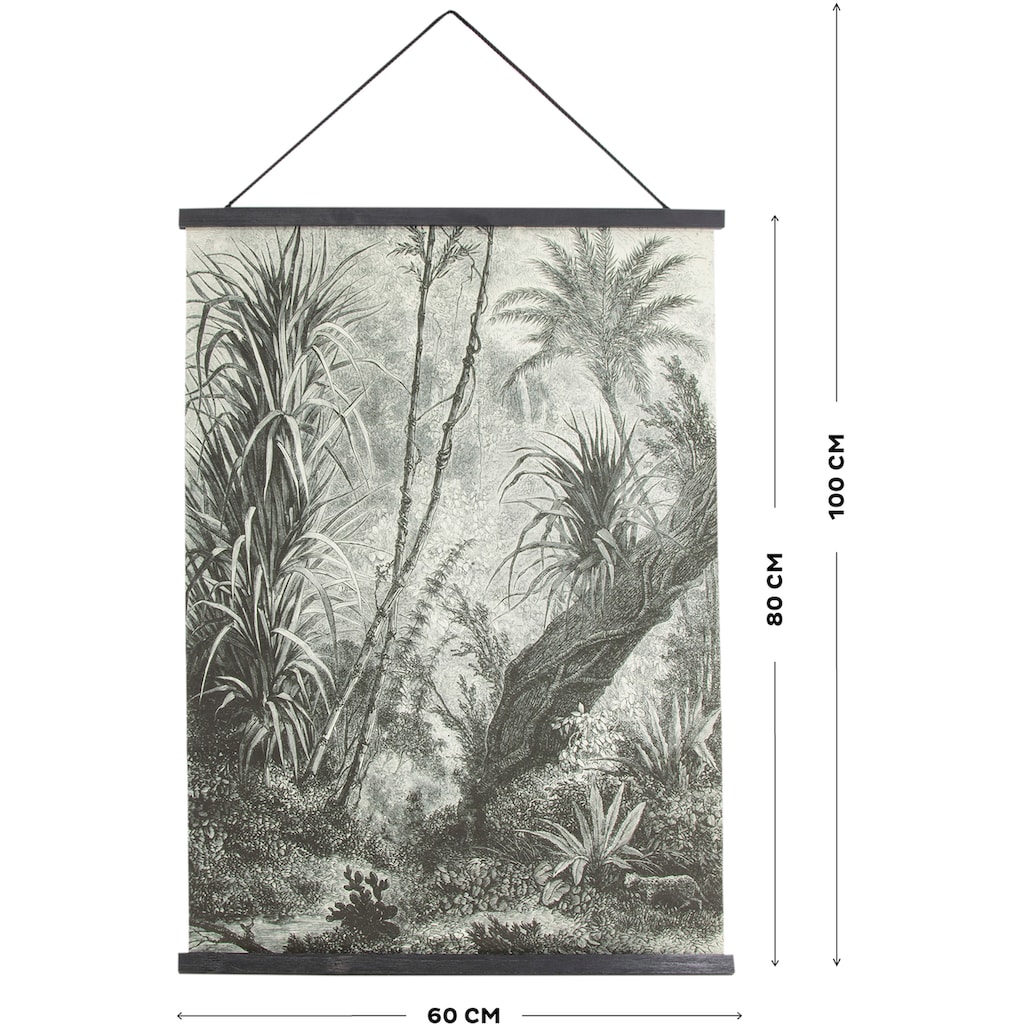 Art for the home Kunstdruck »Dschungel«, (1 St.)