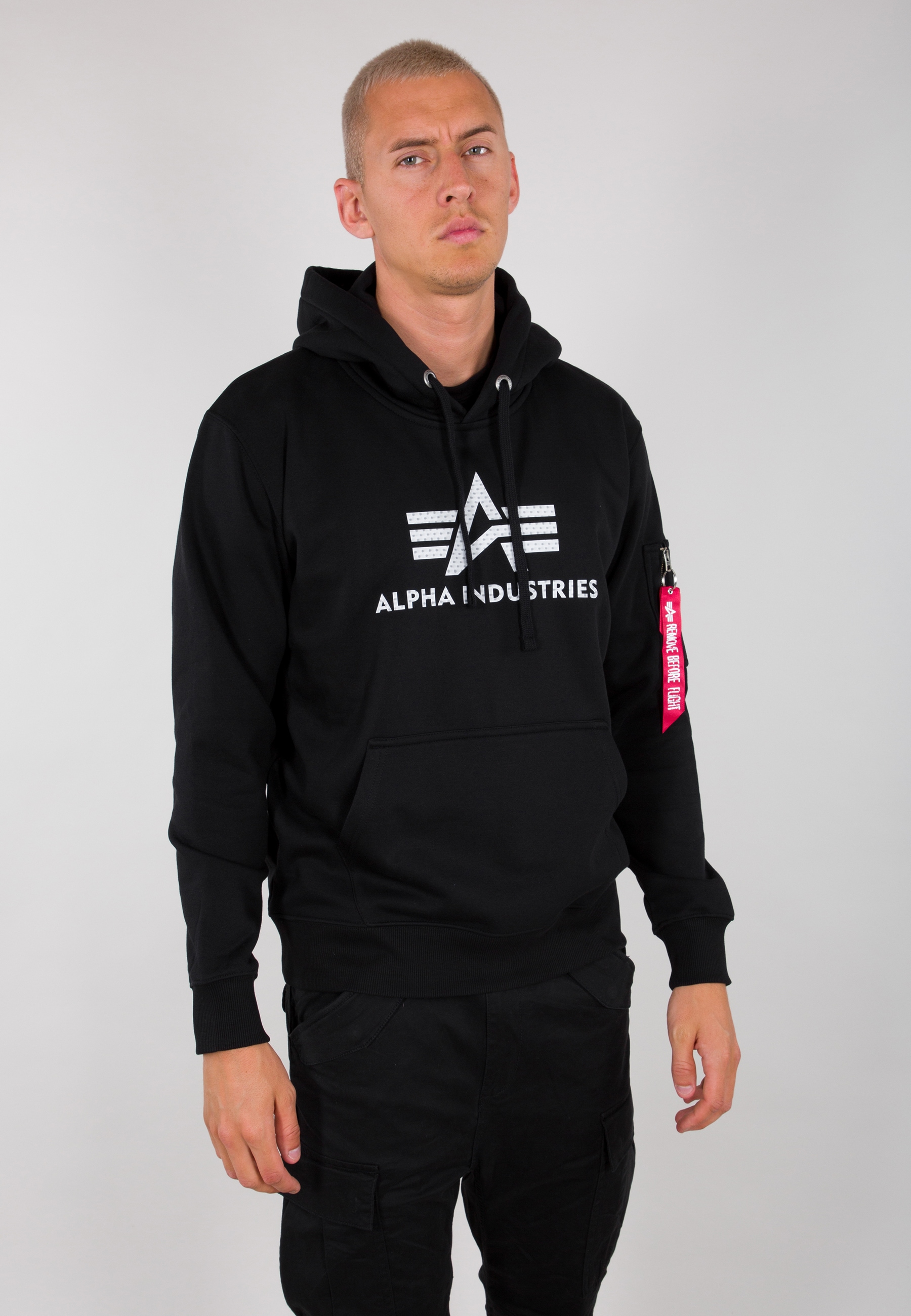 Alpha Industries Hoodie "Alpha Industries Men - Hoodies 3D Logo Hoodie" günstig online kaufen