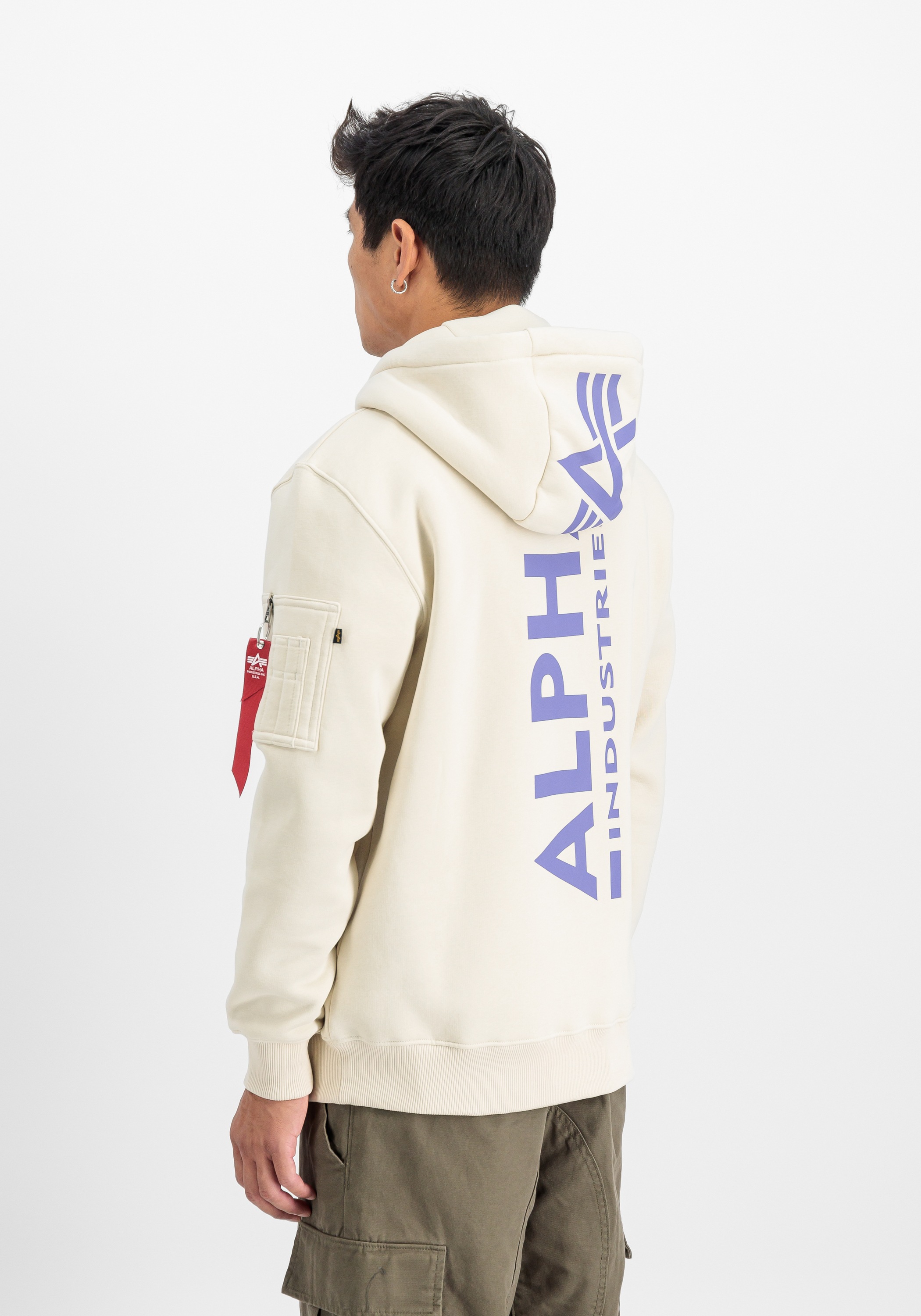 Alpha Industries Hoodie "Backprint Hoodie " günstig online kaufen