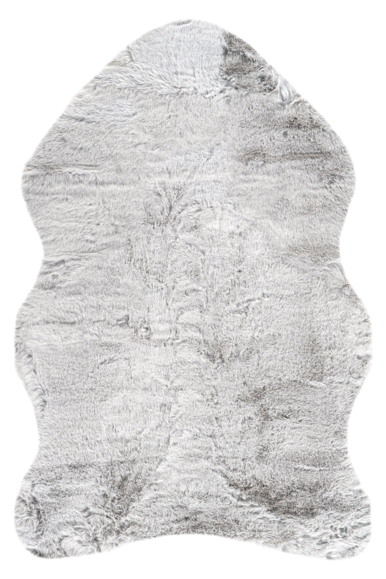 Obsession Fellteppich "Infinity 201" fellförmig 40 mm Höhe Kunstfell, Uni F günstig online kaufen