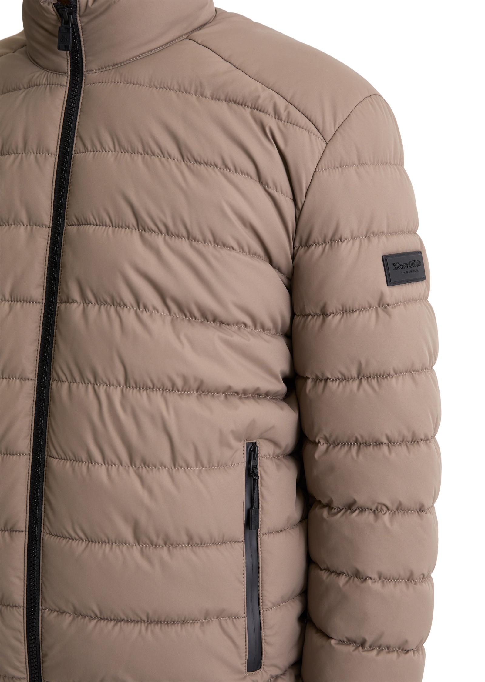 Marc O'Polo Outdoorjacke »aus recyceltem Performance-Polyester« ohne Kapuze