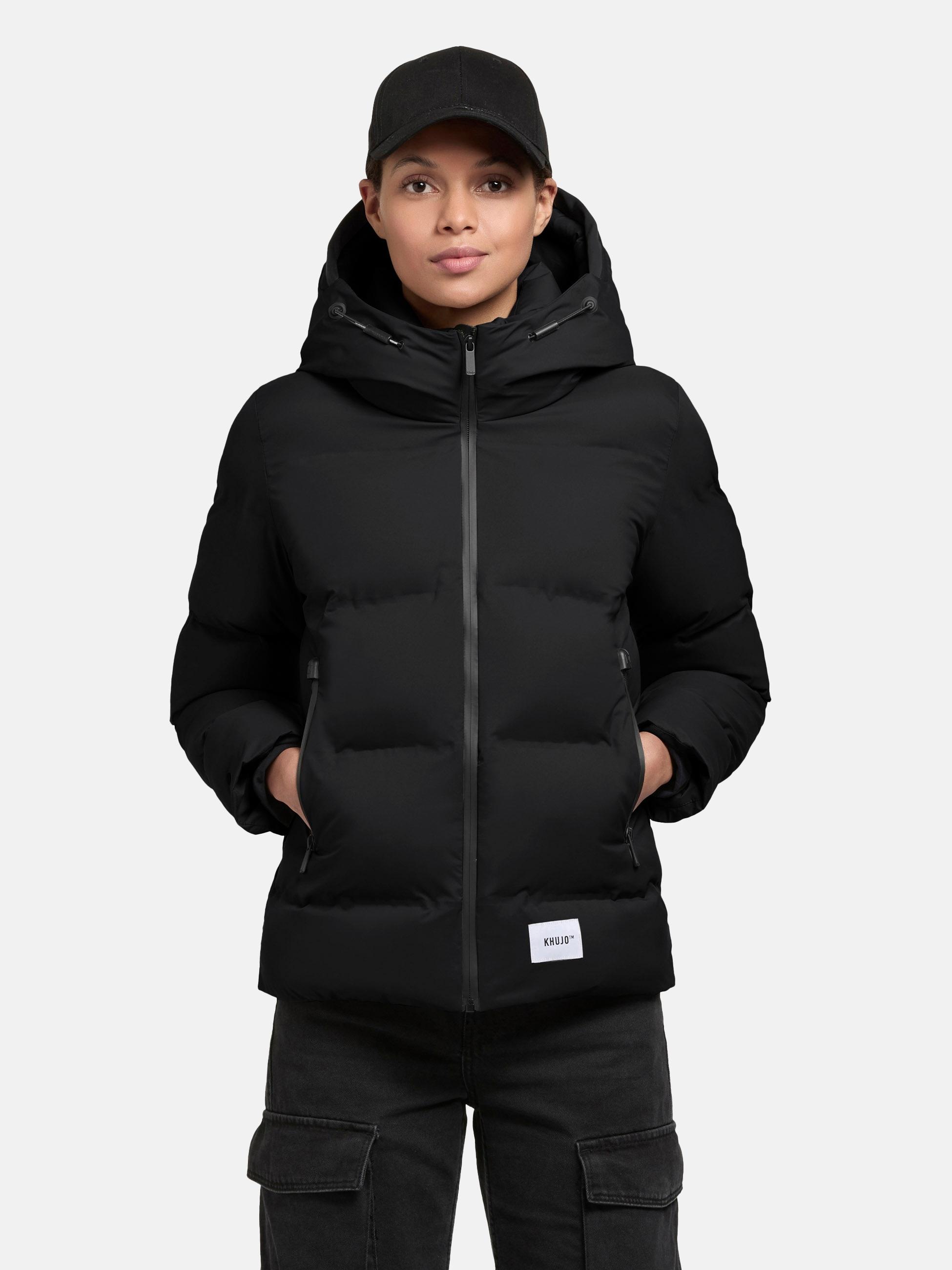 khujo Winterjacke "Liev-YM", mit Kapuze, Warme Damen Winter Steppjacke günstig online kaufen