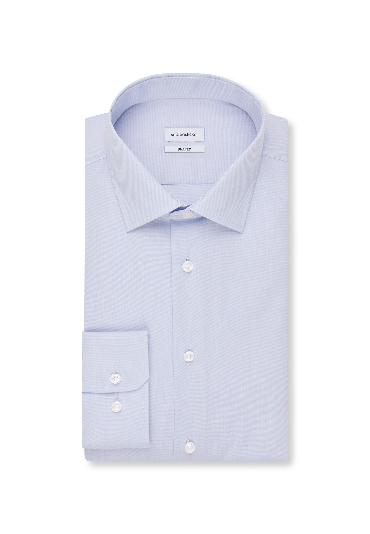 seidensticker Businesshemd »Schwarze Rose« Shaped 1/1 Kentkragen Uni