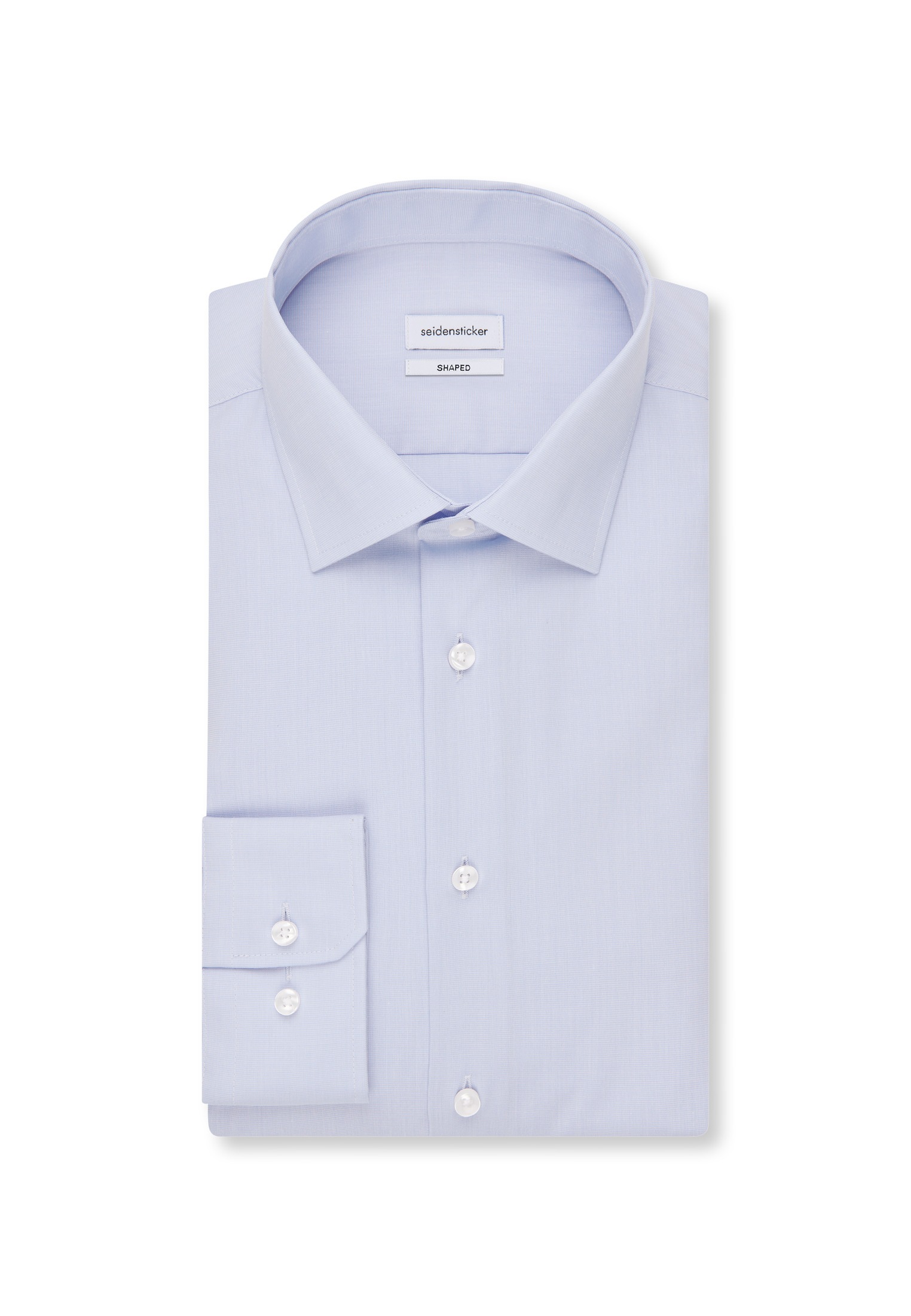 Seidensticker Schwarze Rose Men's Shirt Blue Size L 9
