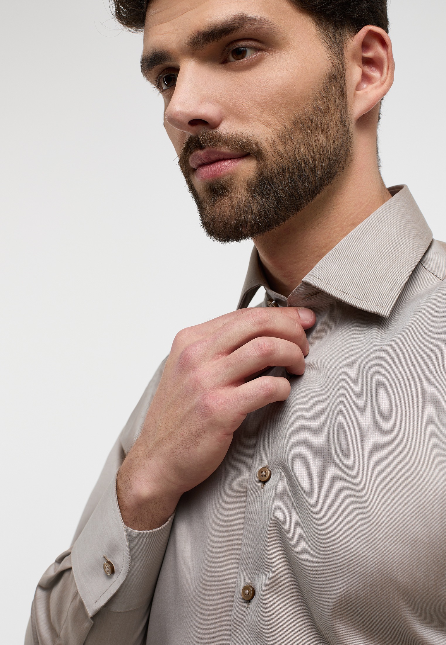 Eterna Langarmhemd »MODERN FIT«, NON IRON (bügelfrei)