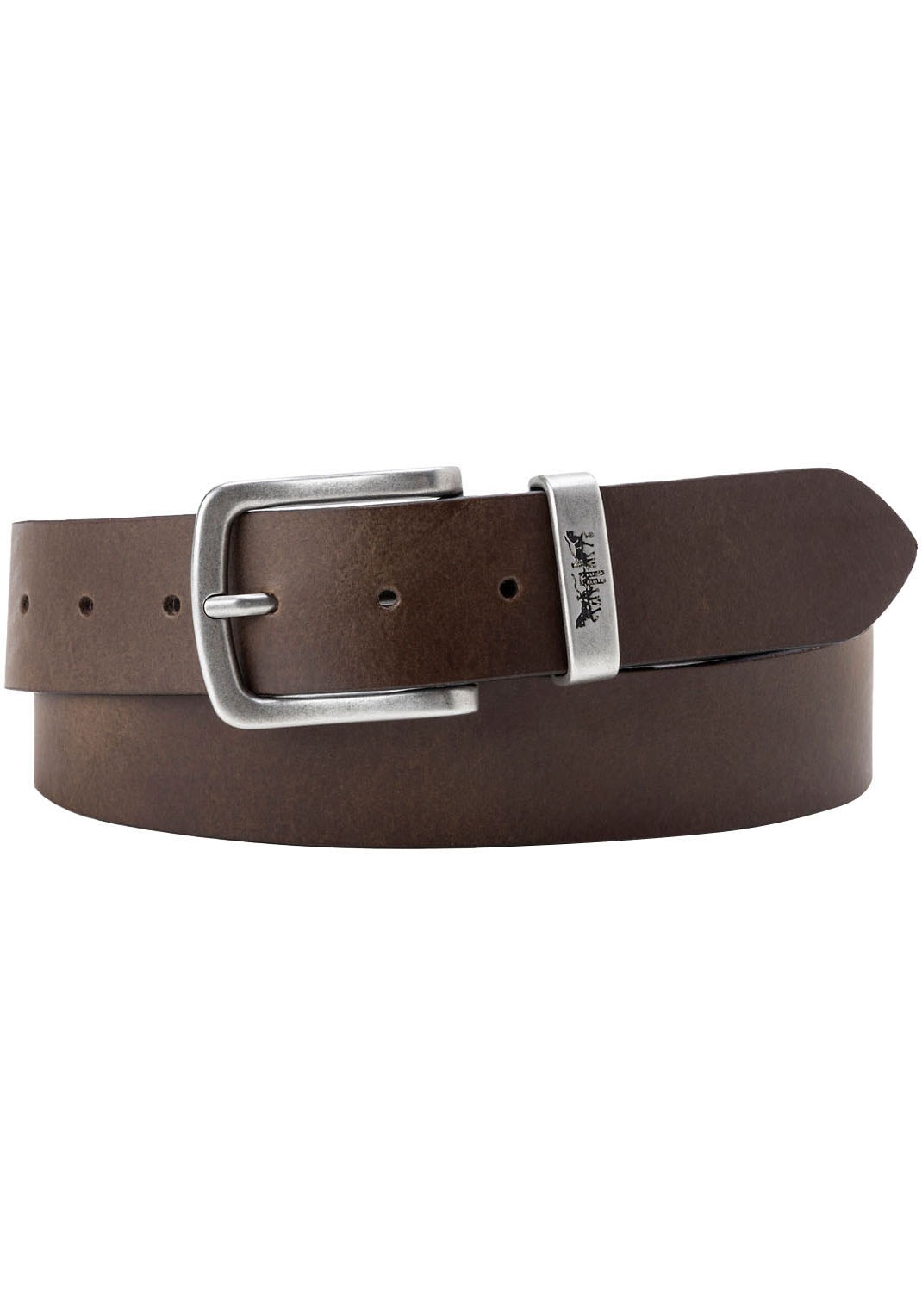 Levis Ledergürtel "METAL TWO HORSE KEEPER BELT" mit Metallschließe