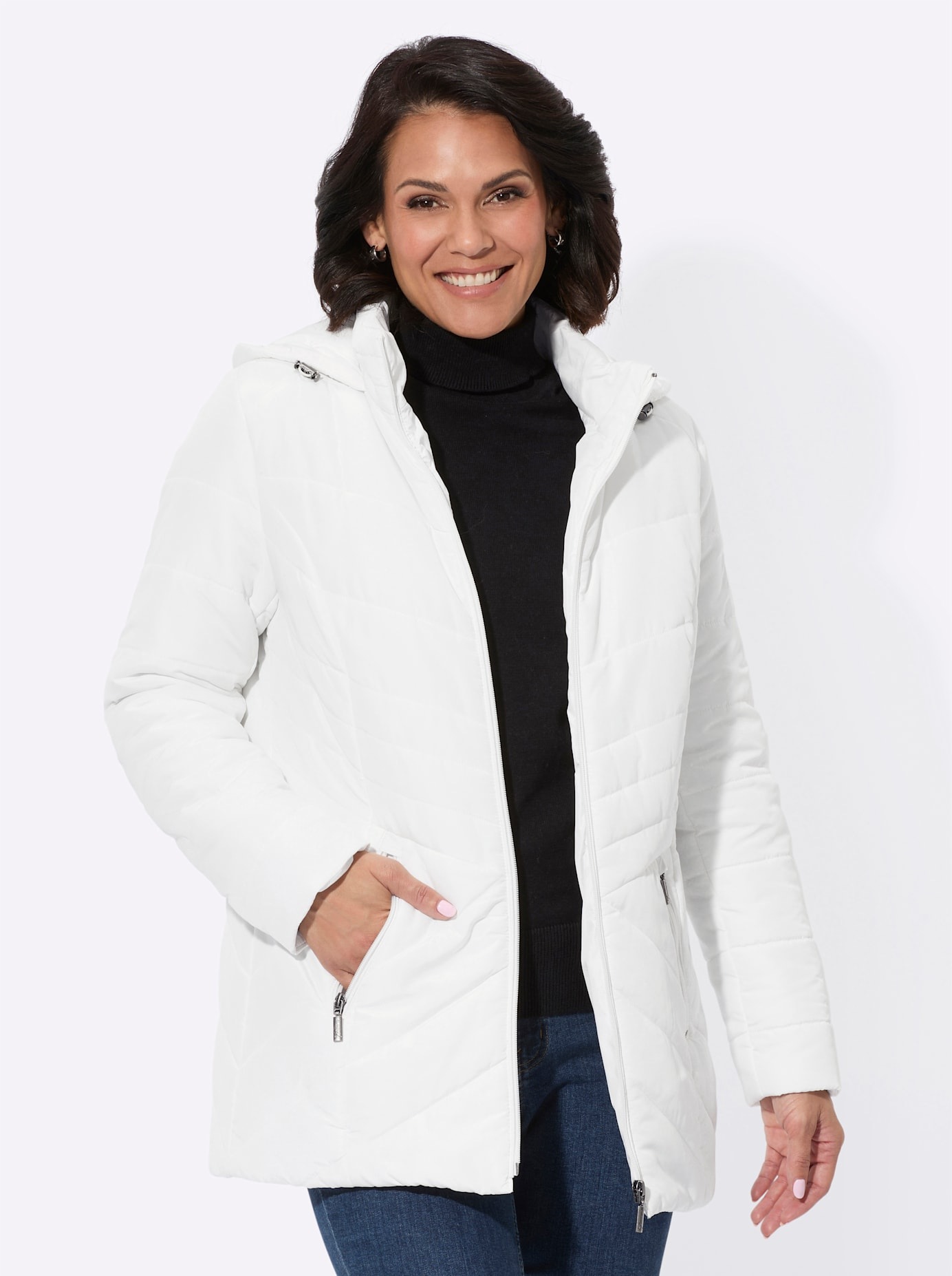 Casual Looks Steppjacke, mit Kapuze günstig online kaufen