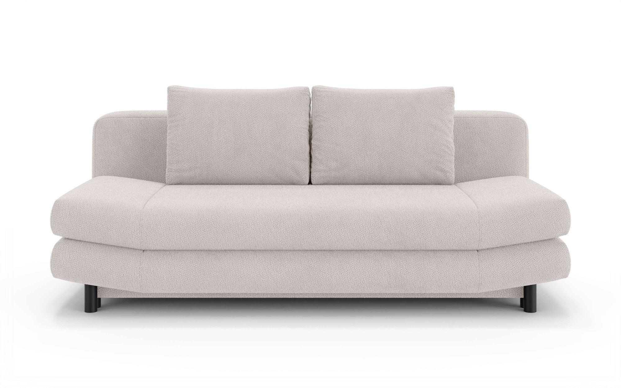 Home affaire 3-Sitzer »LENNARA Schlafsofa mit Bettkasten, Maße B/T/H: 209/96/86 cm«, Sofa mit Wellenunterfederung, hoher Sitzkomfort