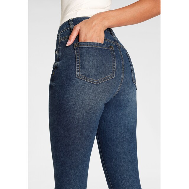 Bruno Banani 5-Pocket-Jeans, mit offenem Saum NEUE KOLLEKTION für kaufen |  BAUR