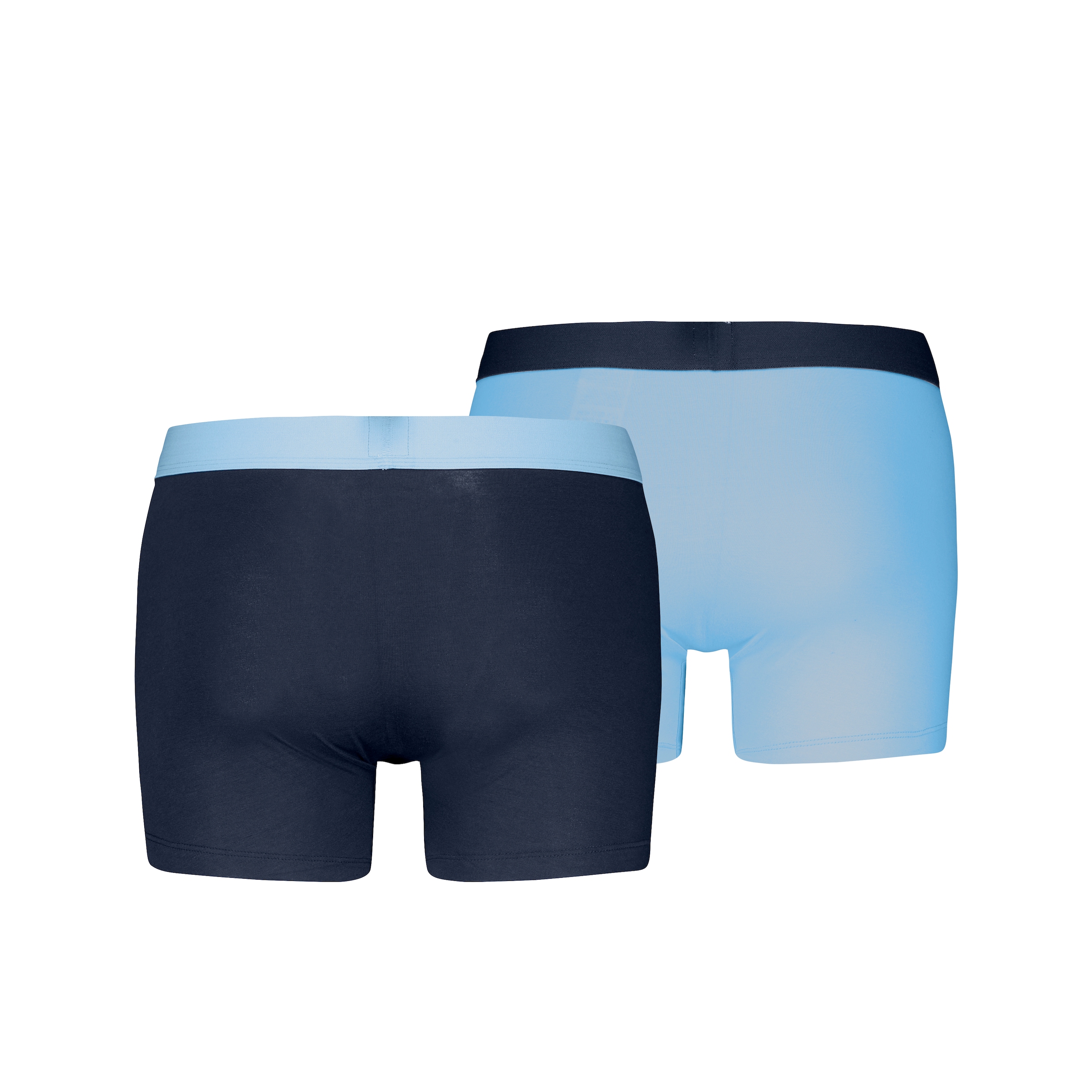 Levi's® Slip »LEVIS MEN SOLID BASIC BOXER BRIEF ORGANIC CO 2P«, (2er-Pack), mit Logobund