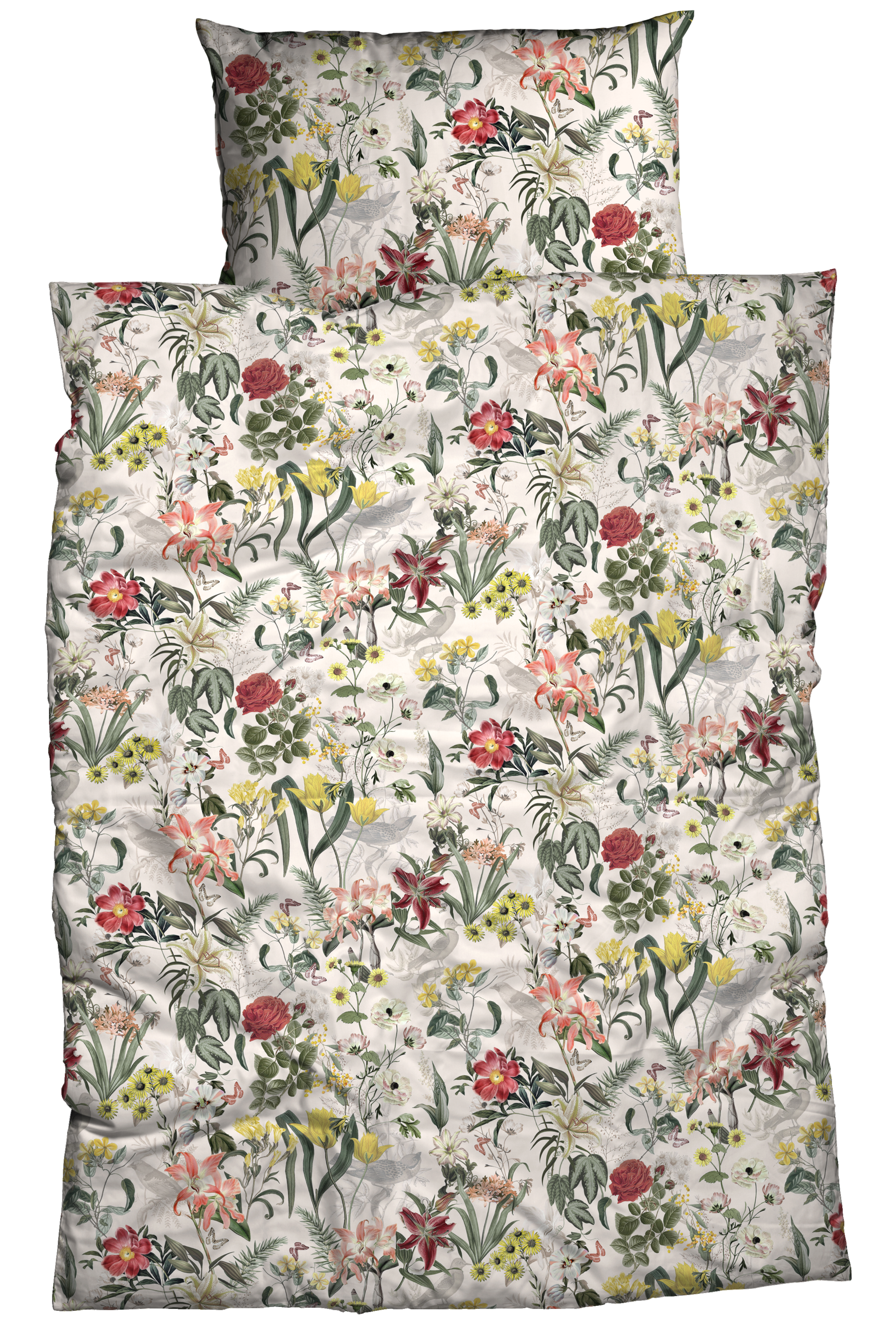 CASATEX Bettwäsche "Aunt Luzi" 2 Stk. tlg. blumiges, modernes Design günstig online kaufen