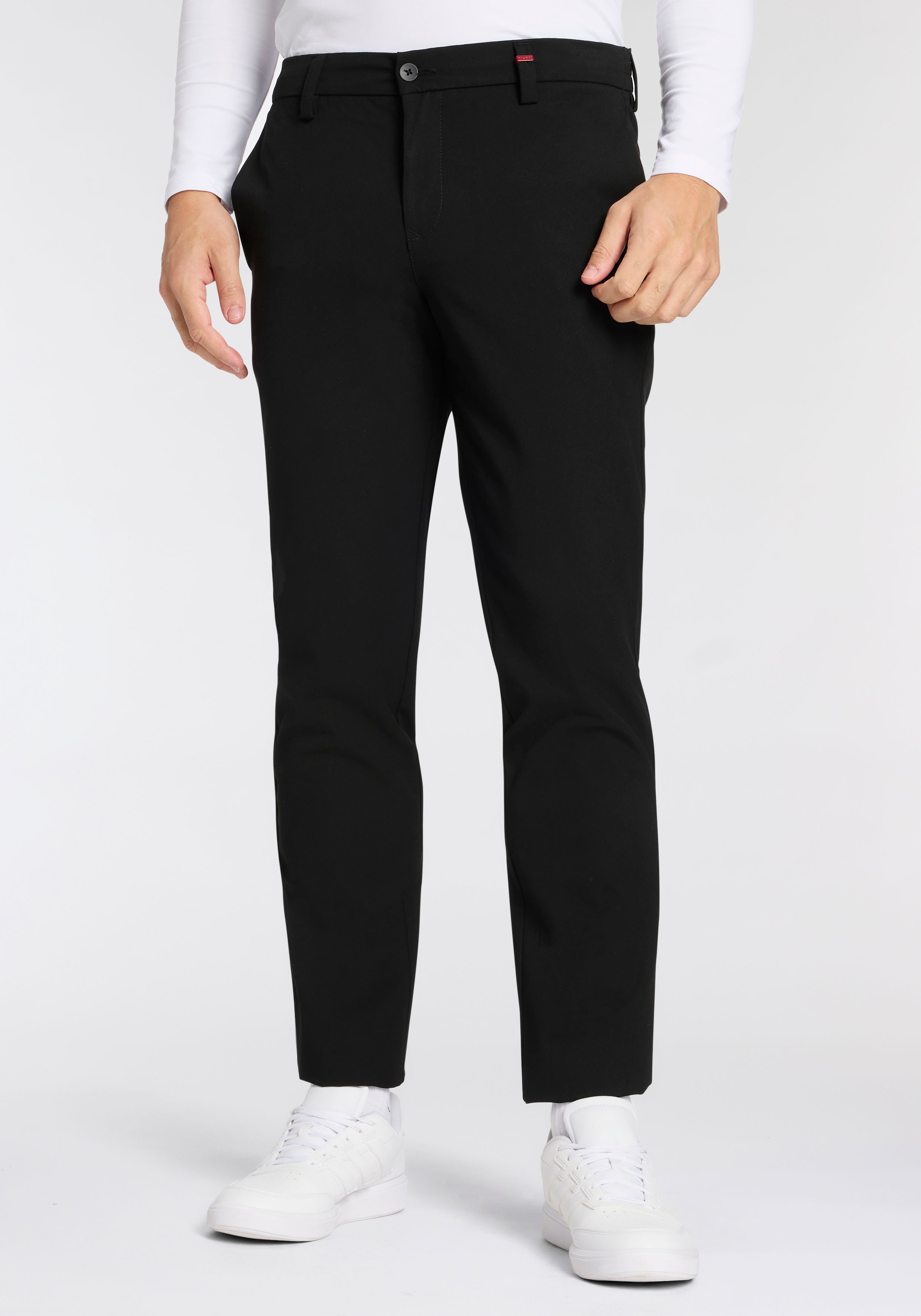 MAC Chino TRAVELLER schwarz   32/L32 herren