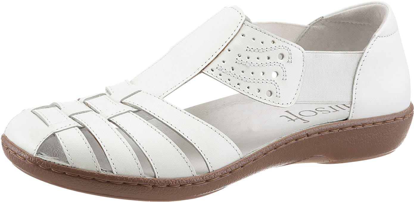 Slipper CLASSIC, Damen, Gr. 36, weiß, Glattleder, Schuhe Slipper