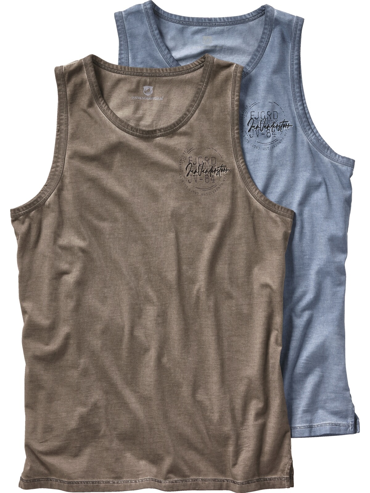 Jan Vanderstorm Muskelshirt »Doppelpack Tanktop MIKJAN«