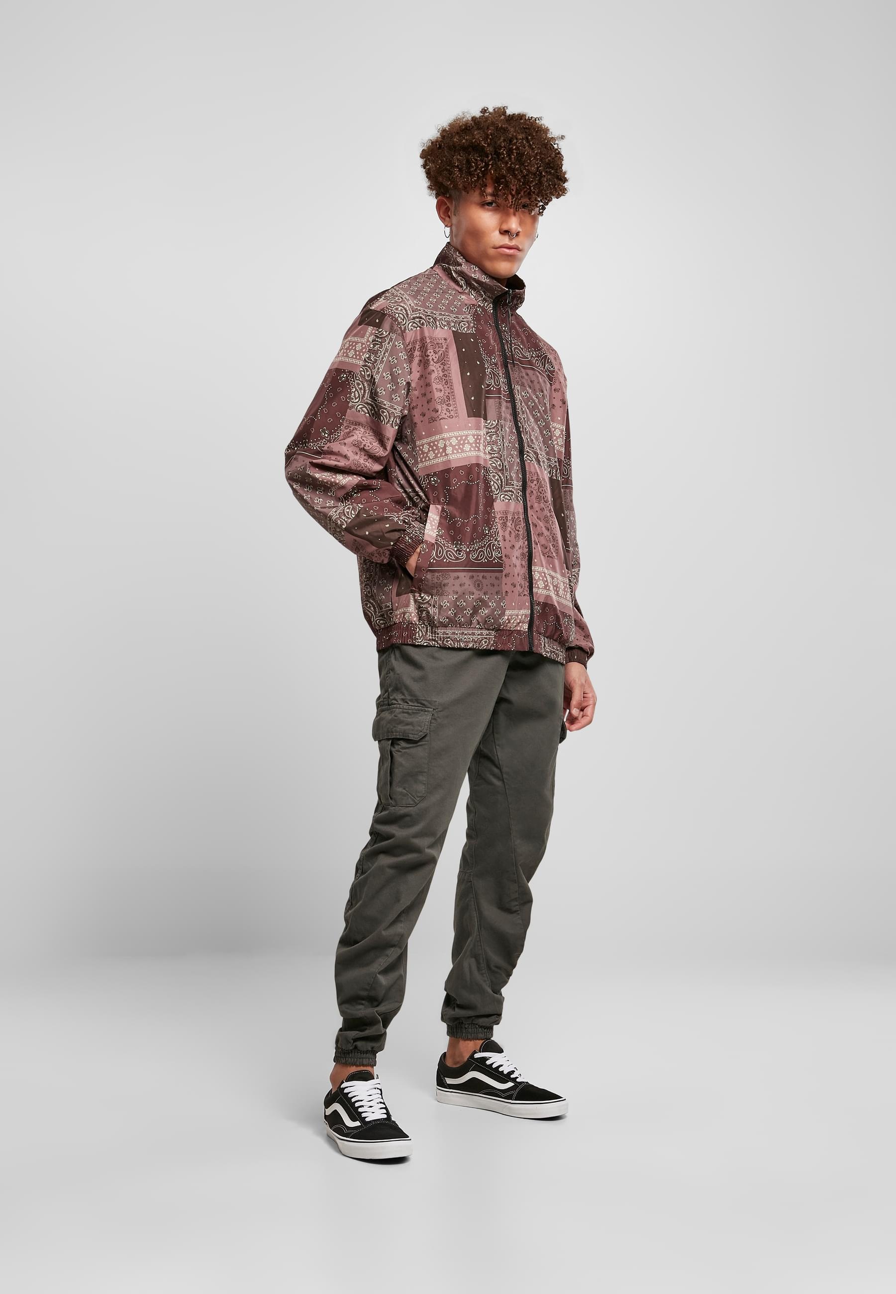 URBAN CLASSICS Allwetterjacke »Urban Classics Herren 90´s Track Jacket«, (1 St.), ohne Kapuze