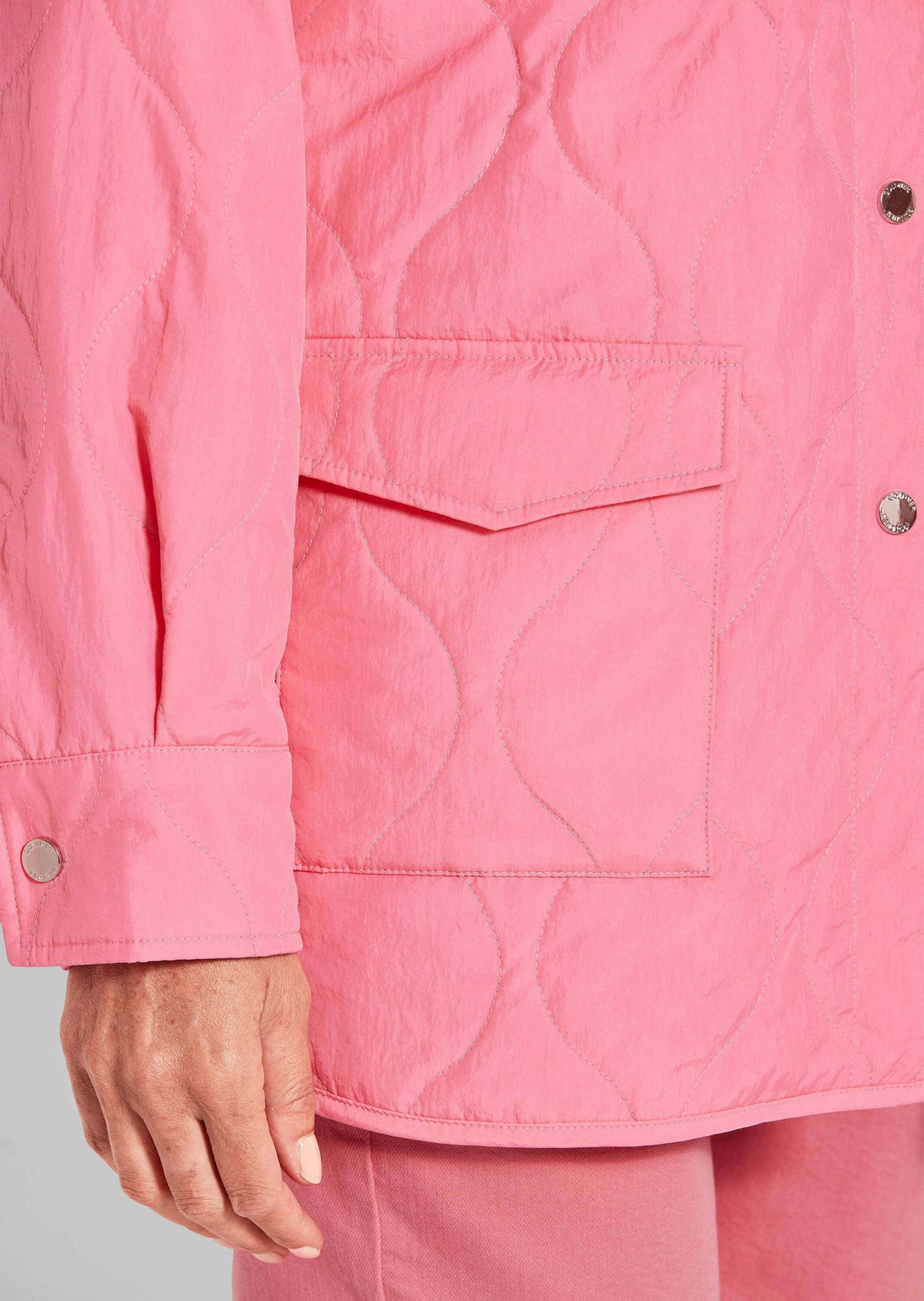 GOLDNER Steppjacke »Kurzgröße Steppjacke mit Hemdkragen«