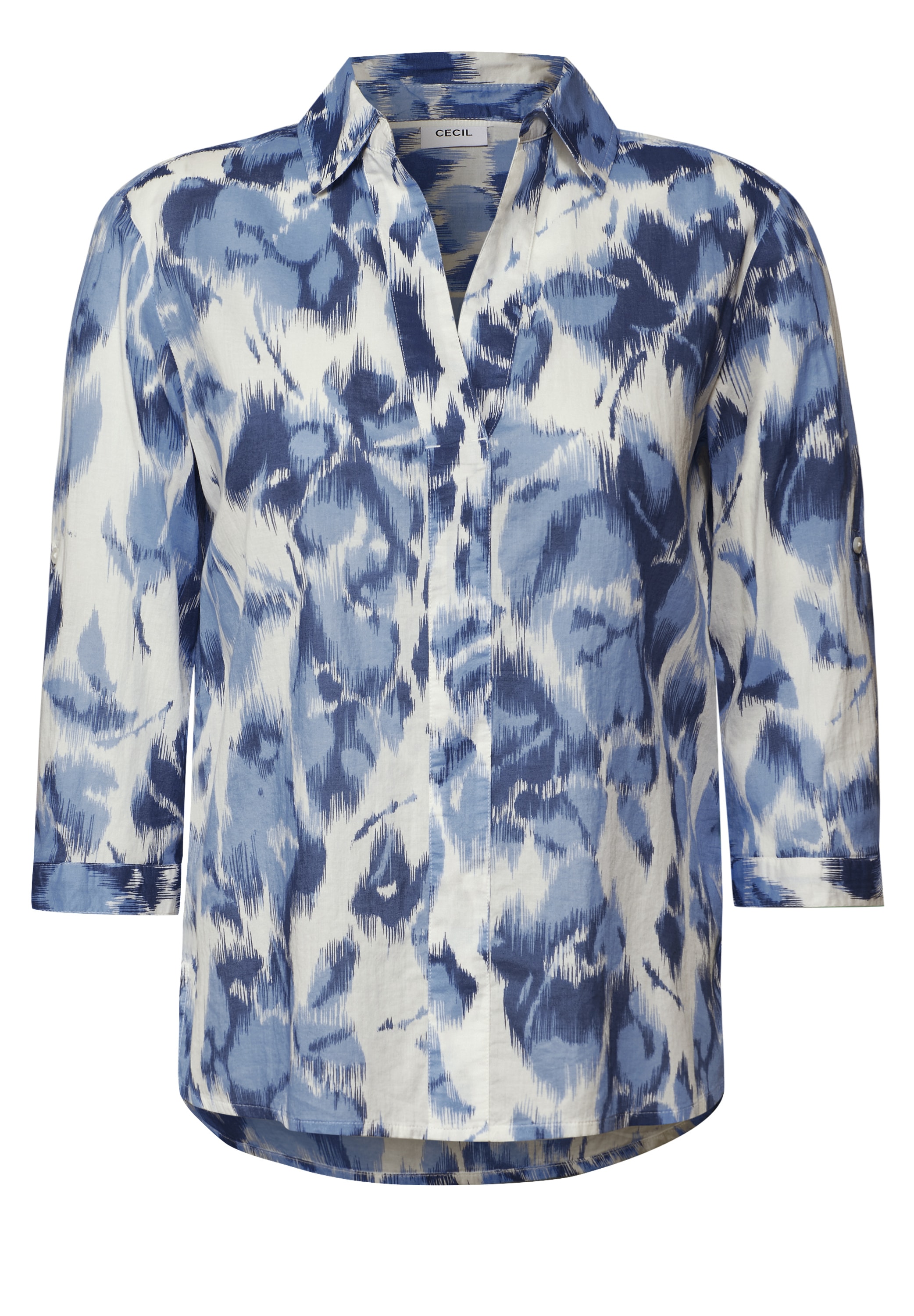 Cecil Klassische Bluse, mit 3/4 Ärmeln